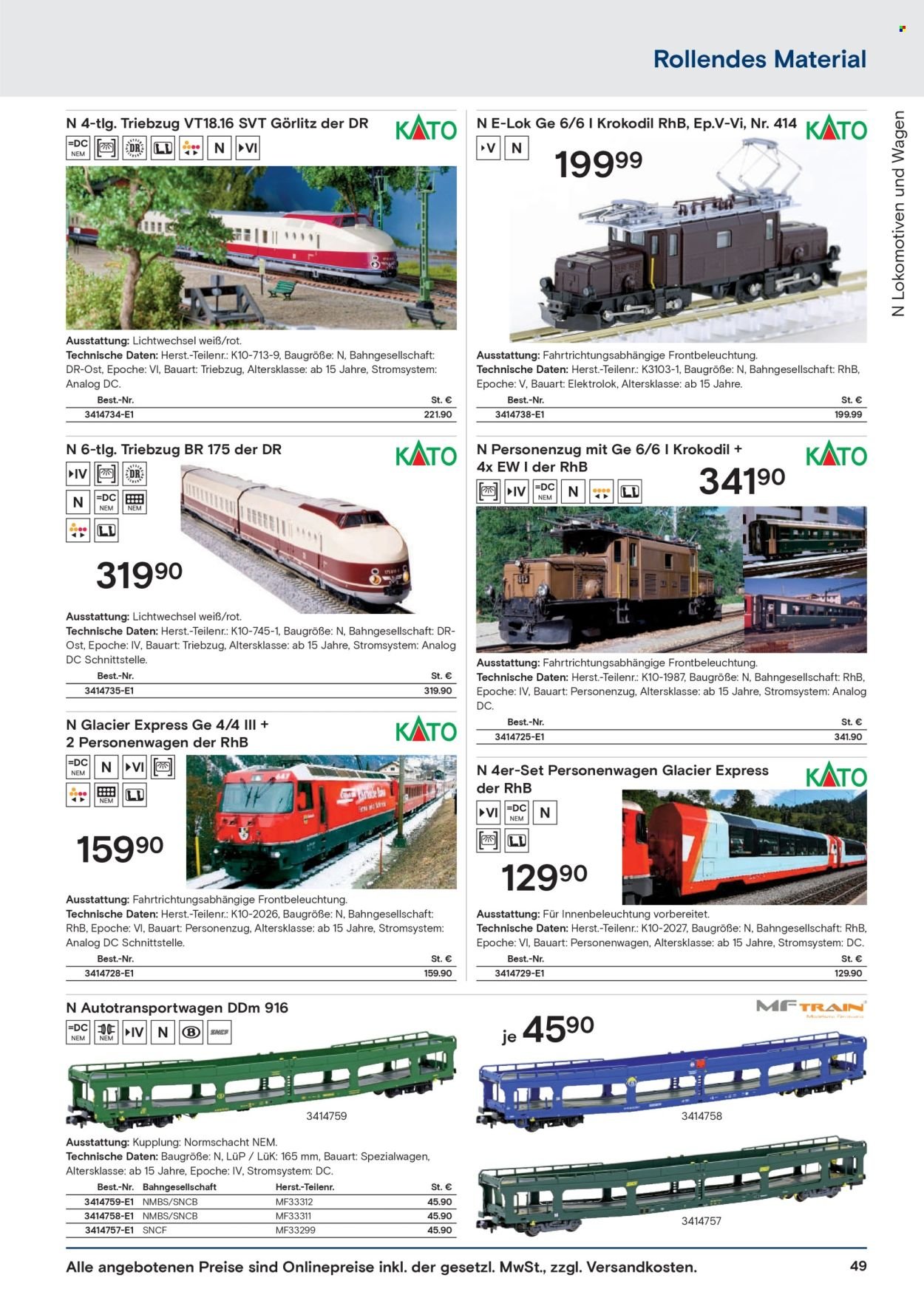 CONRAD Prospekt - Modellbahn Katalog