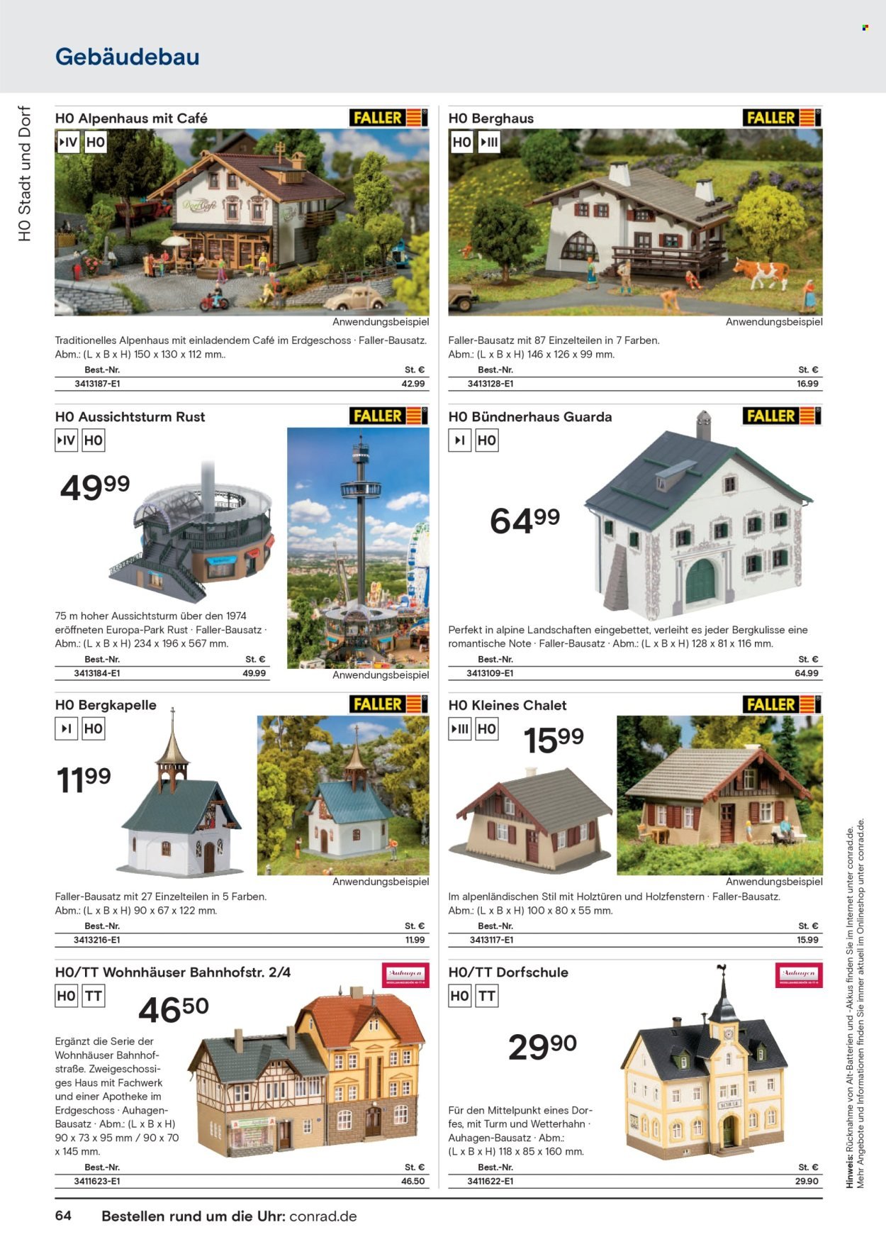 CONRAD Prospekt - Modellbahn Katalog