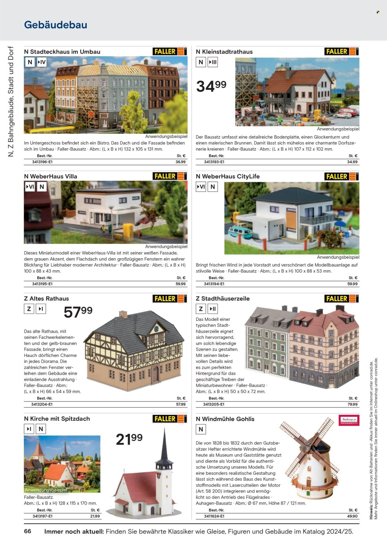 CONRAD Prospekt - Modellbahn Katalog