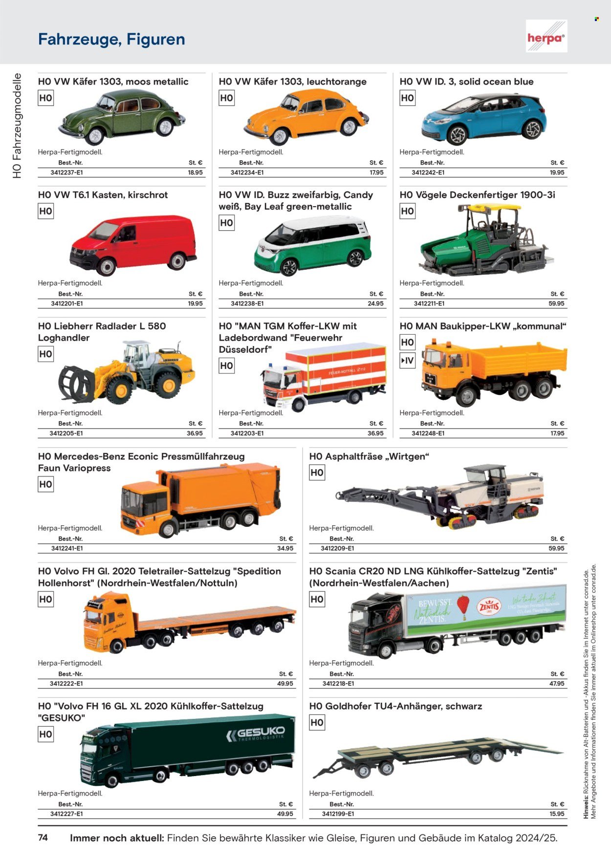 CONRAD Prospekt - Modellbahn Katalog