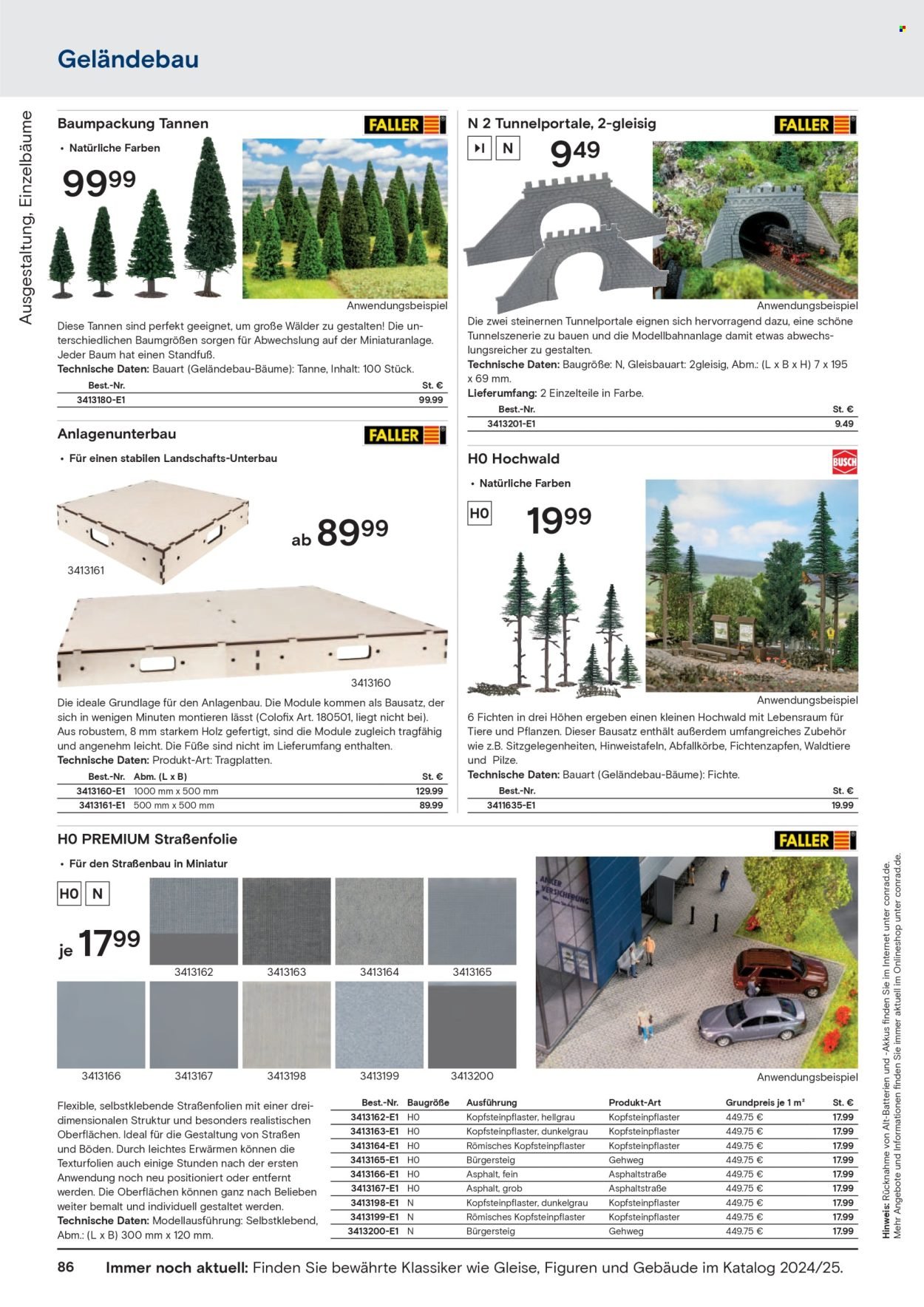CONRAD Prospekt - Modellbahn Katalog