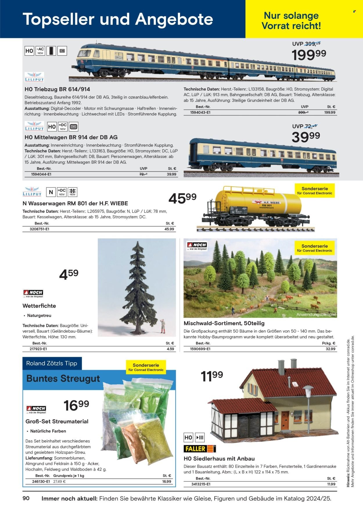 CONRAD Prospekt - Modellbahn Katalog
