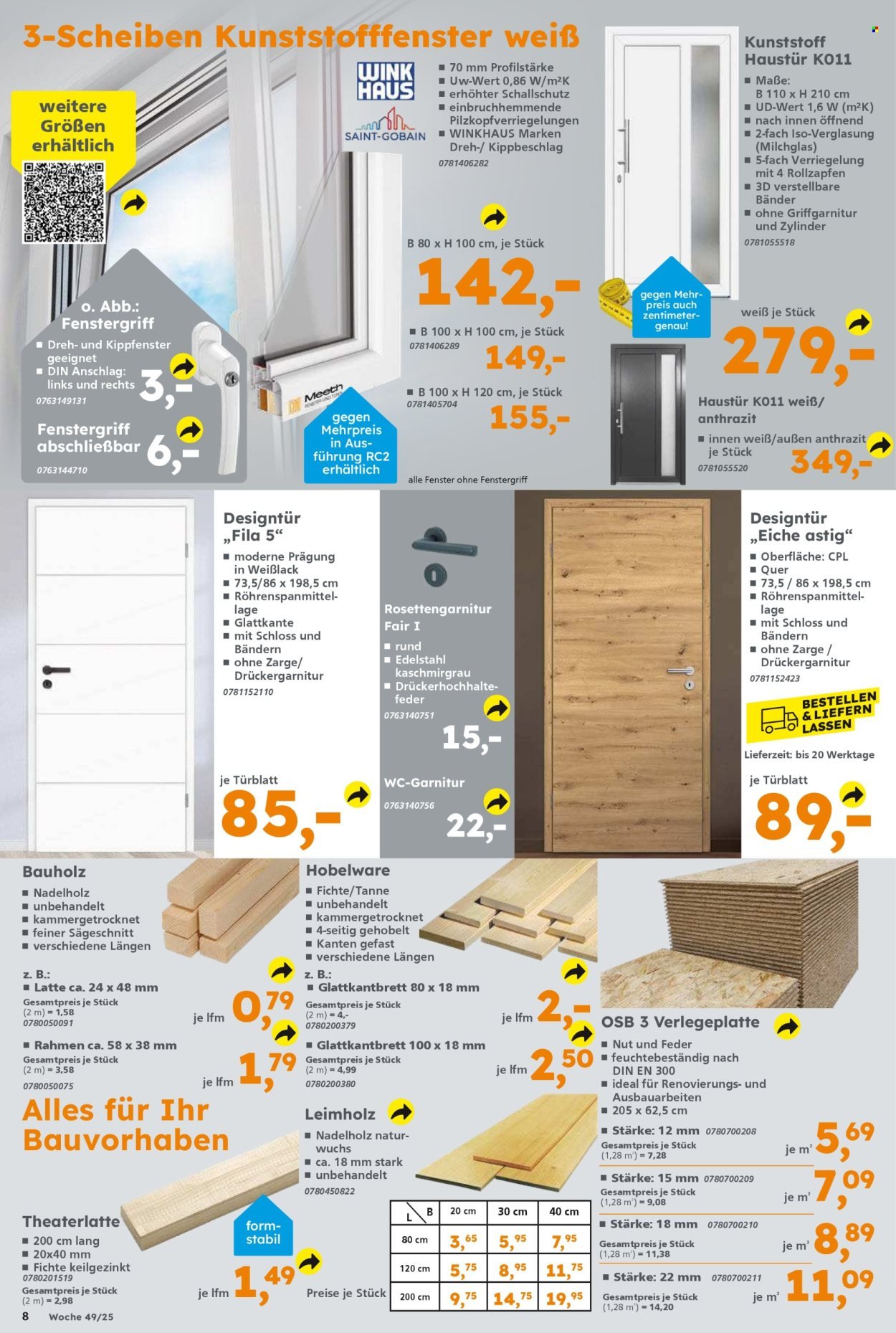 GLOBUS BAUMARKT Prospekt - Ab Montag 1.12.2025