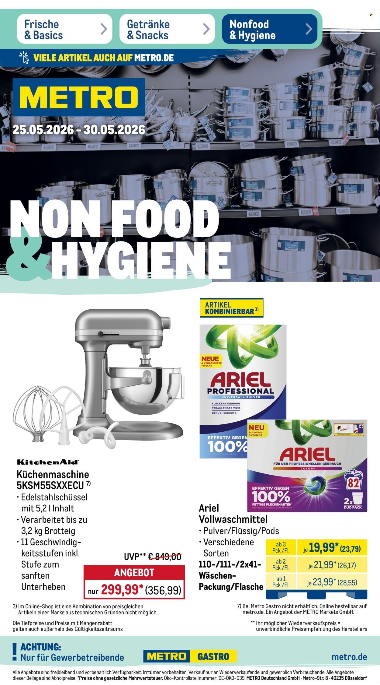 METRO Prospekt - NonFood-Angebote