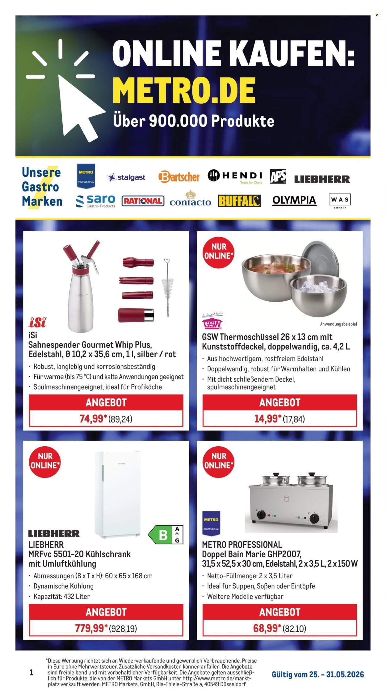 METRO Prospekt - NonFood-Angebote (2026-05-25 - 2026-05-30)