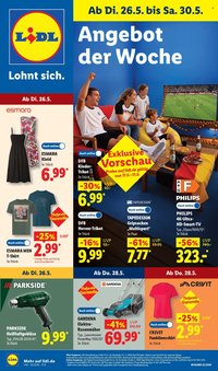 LIDL Prospekt - Ab Dienstag 26.05.2026