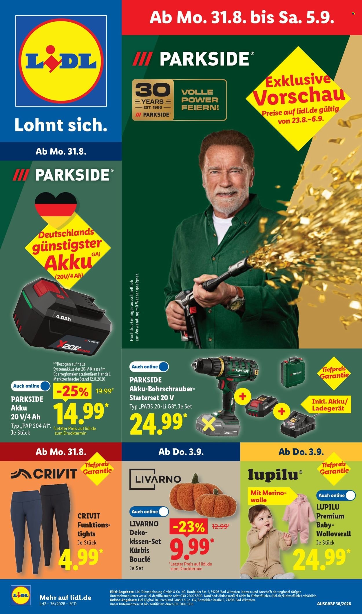 LIDL Prospekt - Ab Montag 31.08.2026