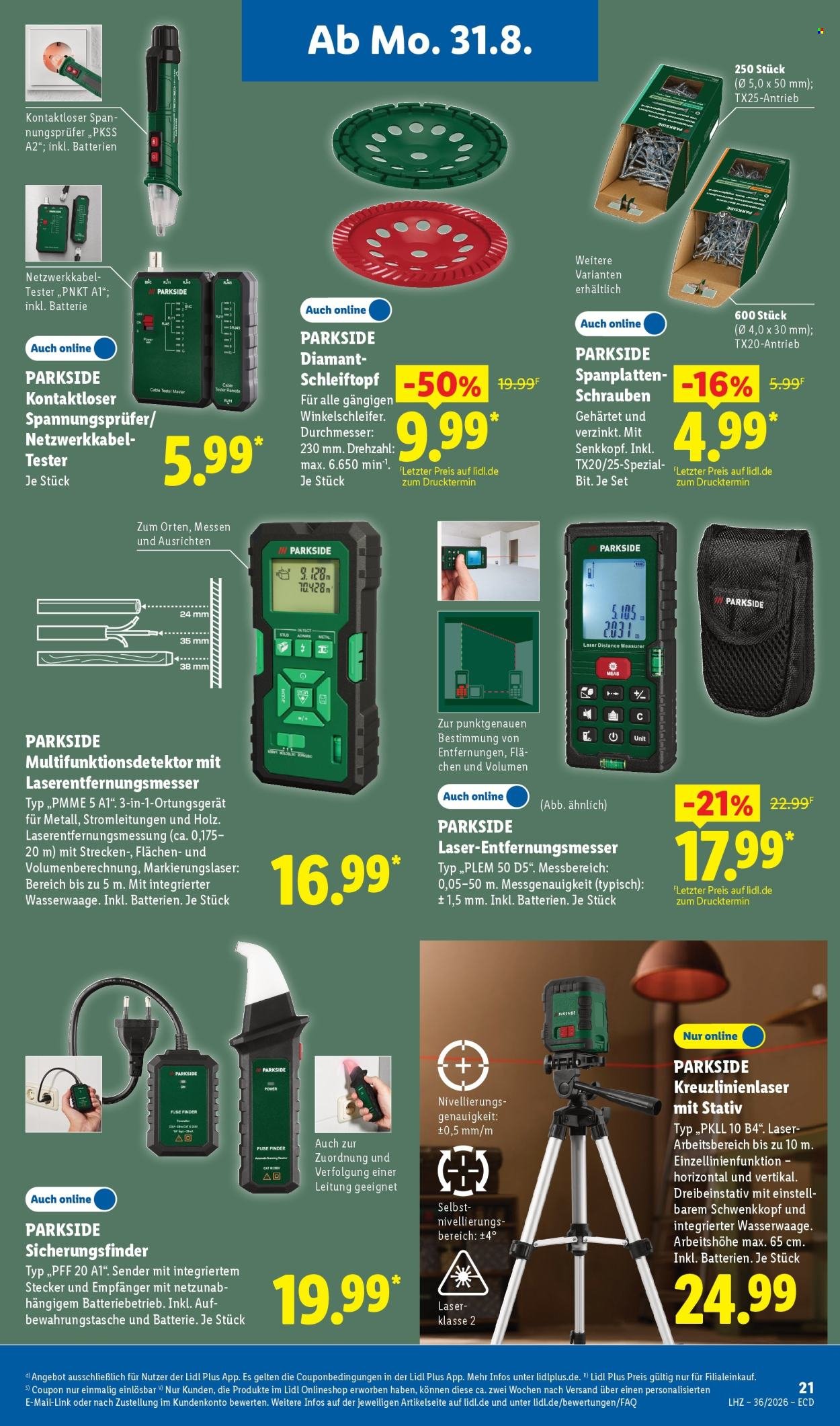 LIDL Prospekt - Ab Montag 31.08.2026
