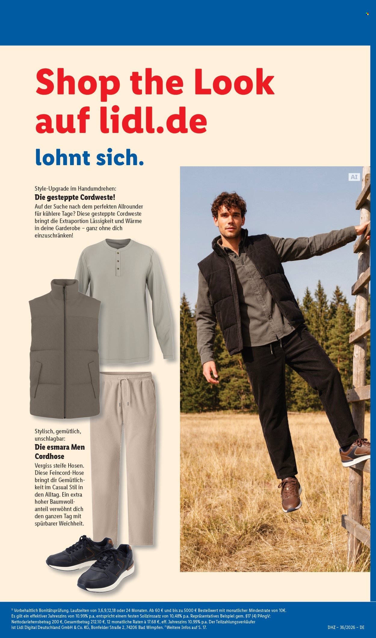 LIDL Prospekt - Ab Montag 31.08.2026