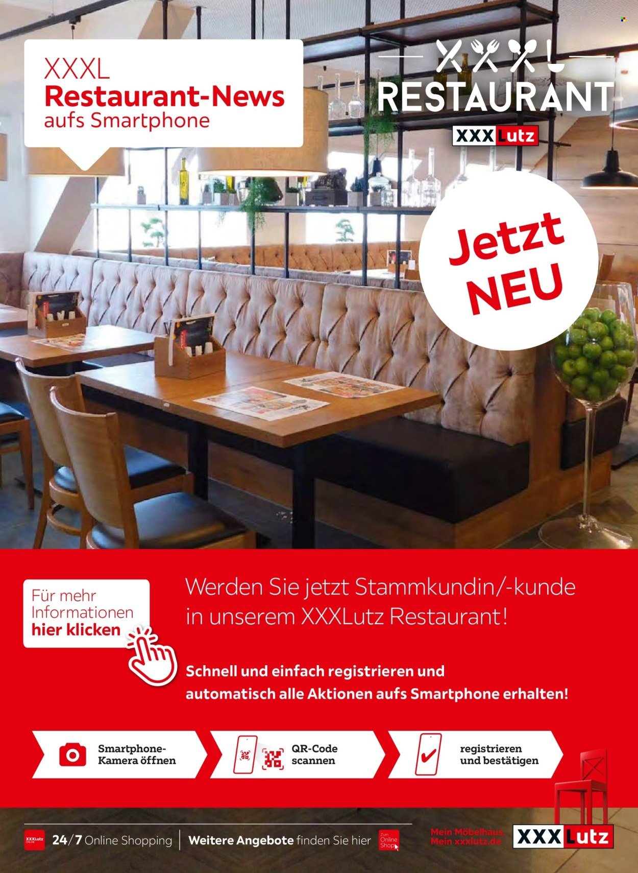XXXLUTZ Prospekt - Nr. 1 beim Preis