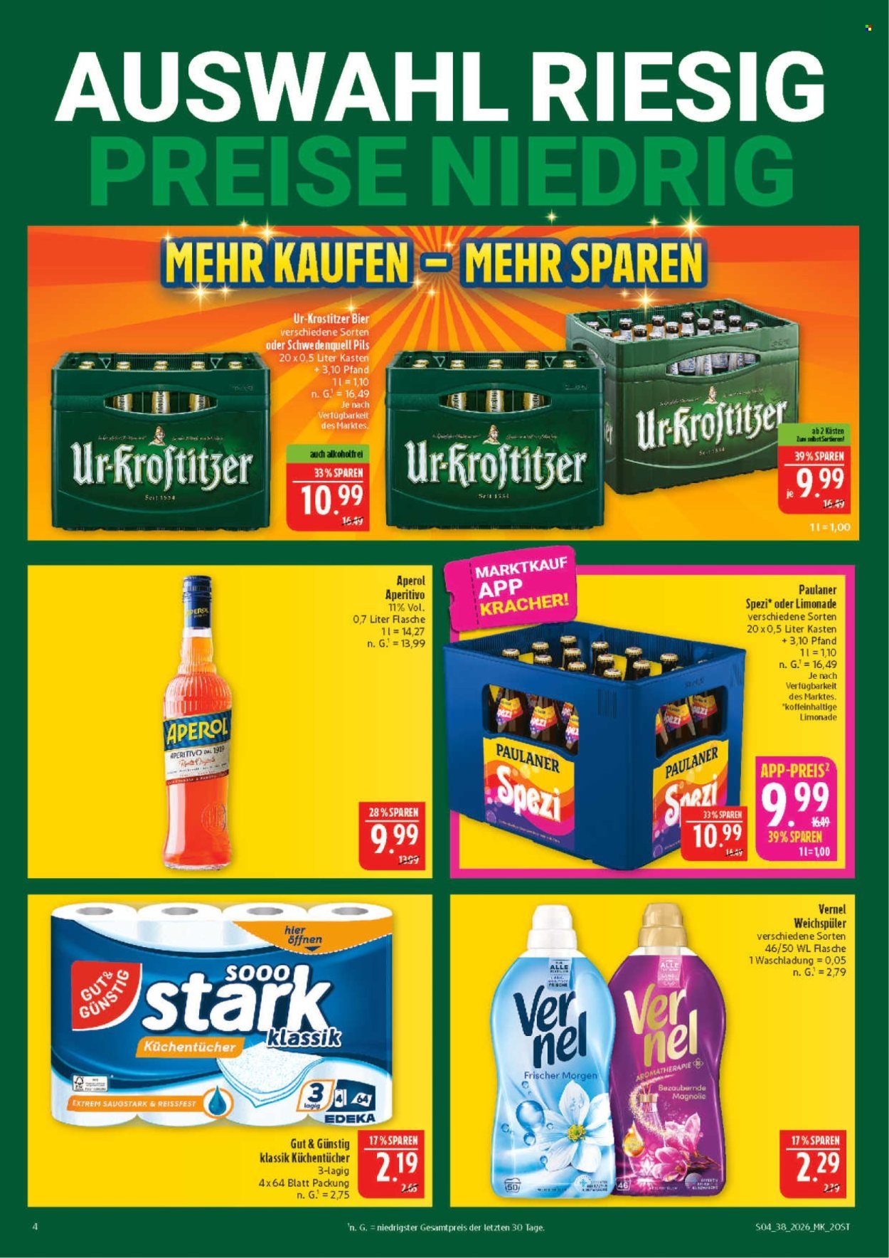 MARKTKAUF Prospekt - Ab Montag 14.09.2026