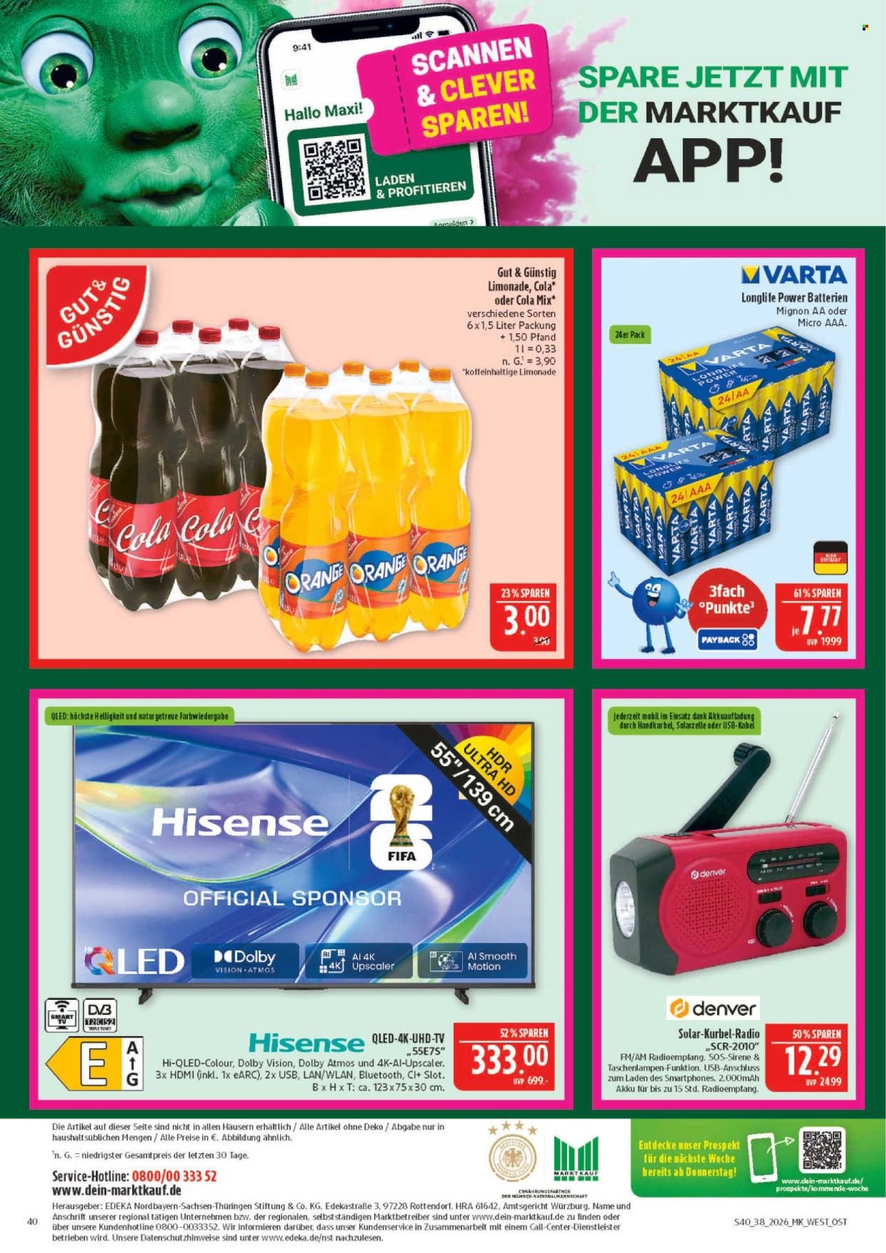 MARKTKAUF Prospekt - Ab Montag 14.09.2026