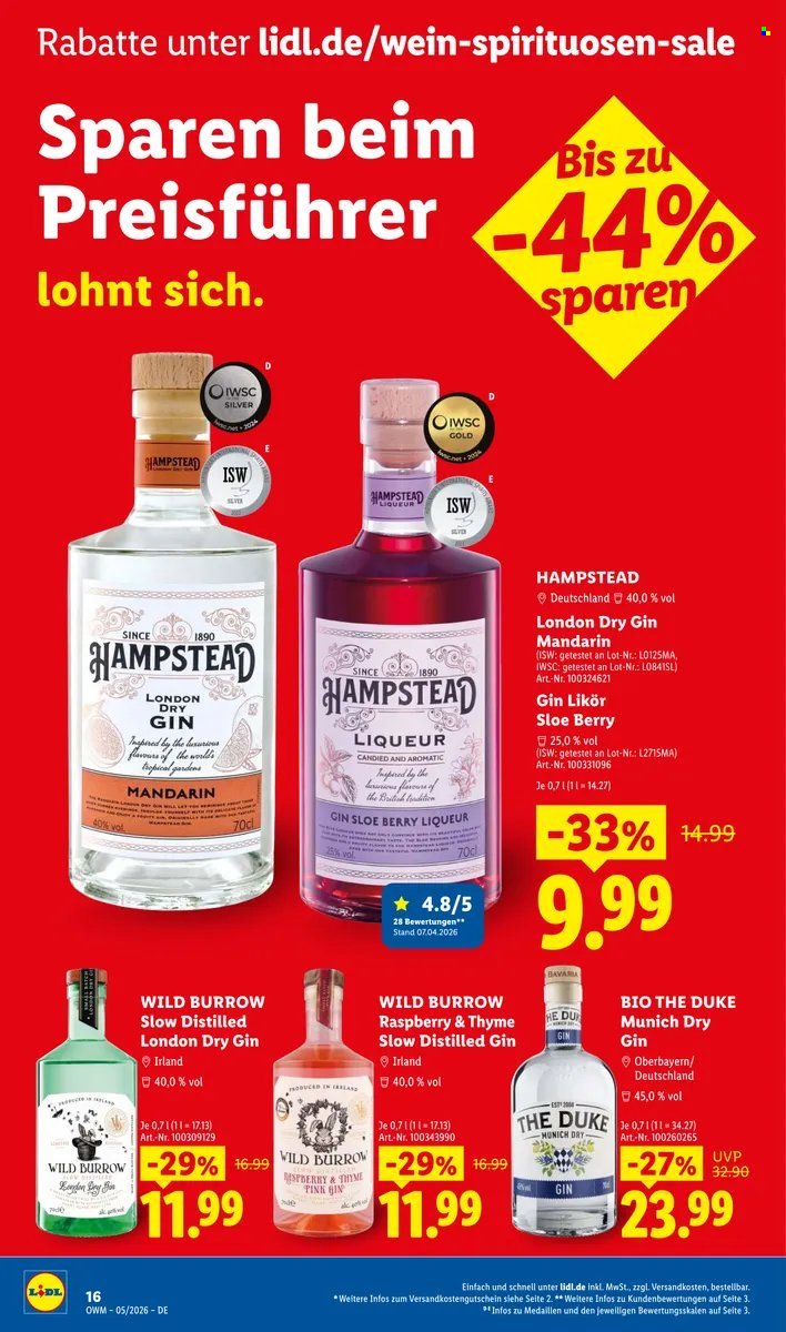 LIDL Prospekt - Unsere Monats-Highlights (2026-05-01 - 2026-05-31)
