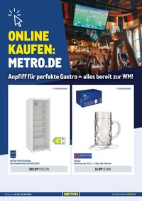 METRO Prospekt - Online: Alles für die WM Vorbereitung