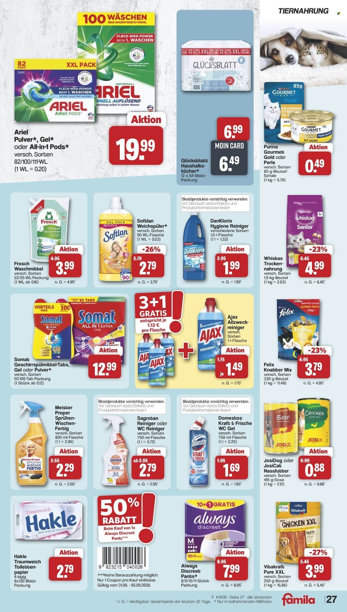 FAMILA Prospekt - Ab Montag 31.08.2026