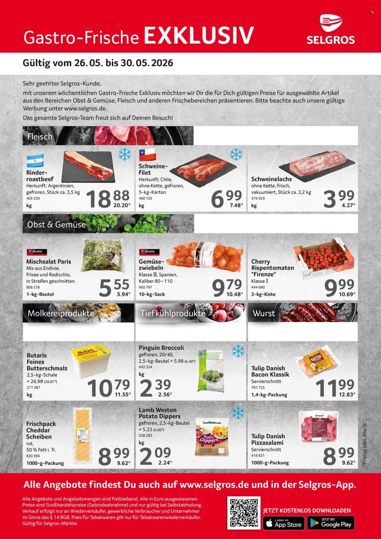 SELGROS Prospekt - Gastro Angebote