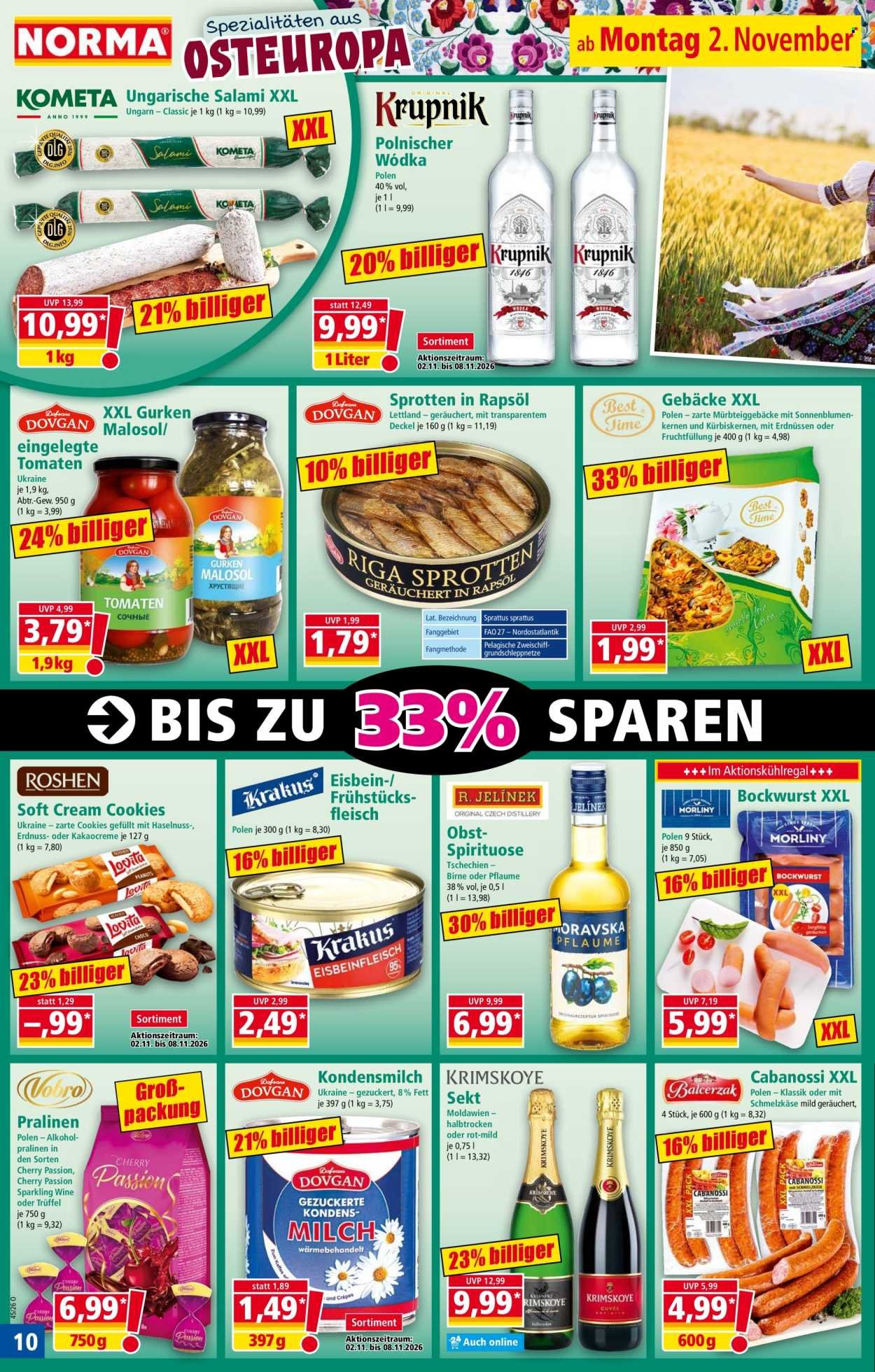 NORMA Prospekt - Ab Montag 2.11.2026