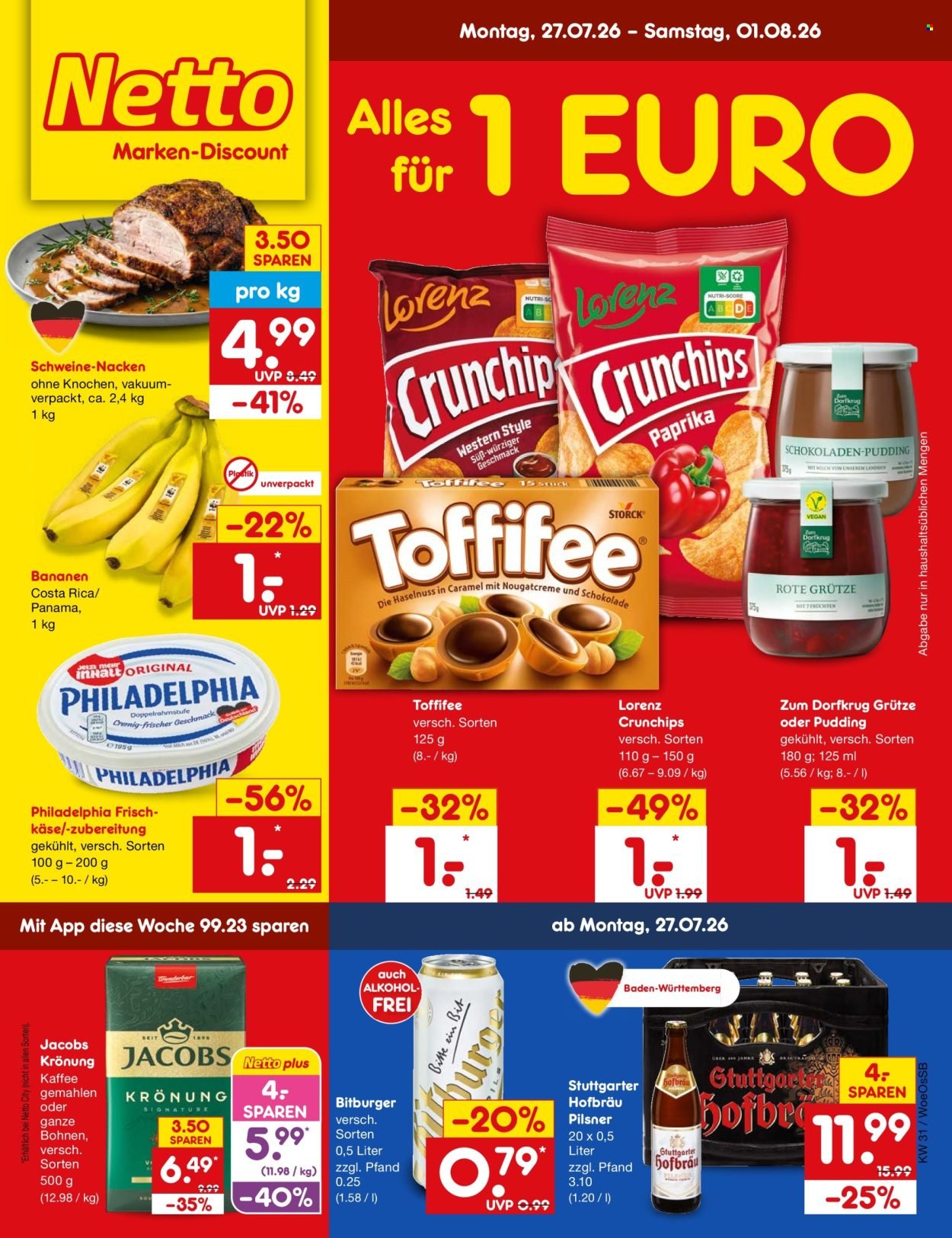 NETTO MARKEN-DISCOUNT Prospekt - Ab Montag 27.07.2026