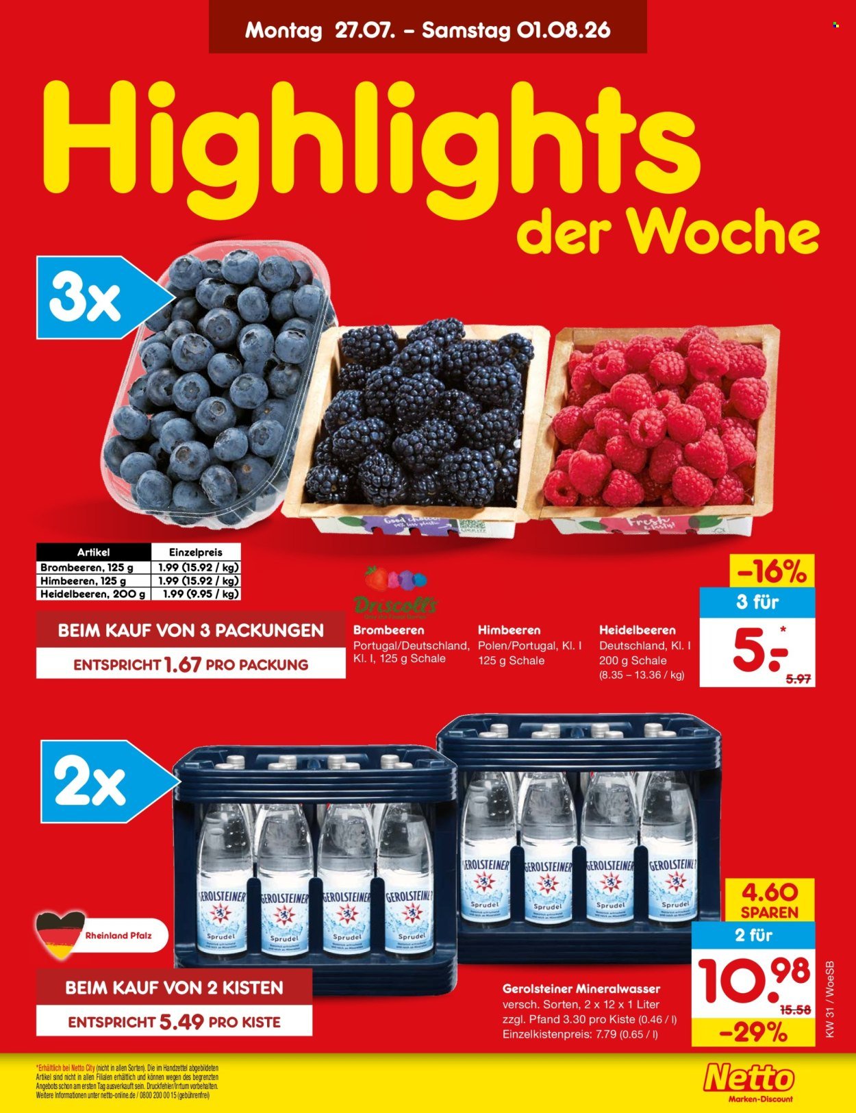NETTO MARKEN-DISCOUNT Prospekt - Ab Montag 27.07.2026