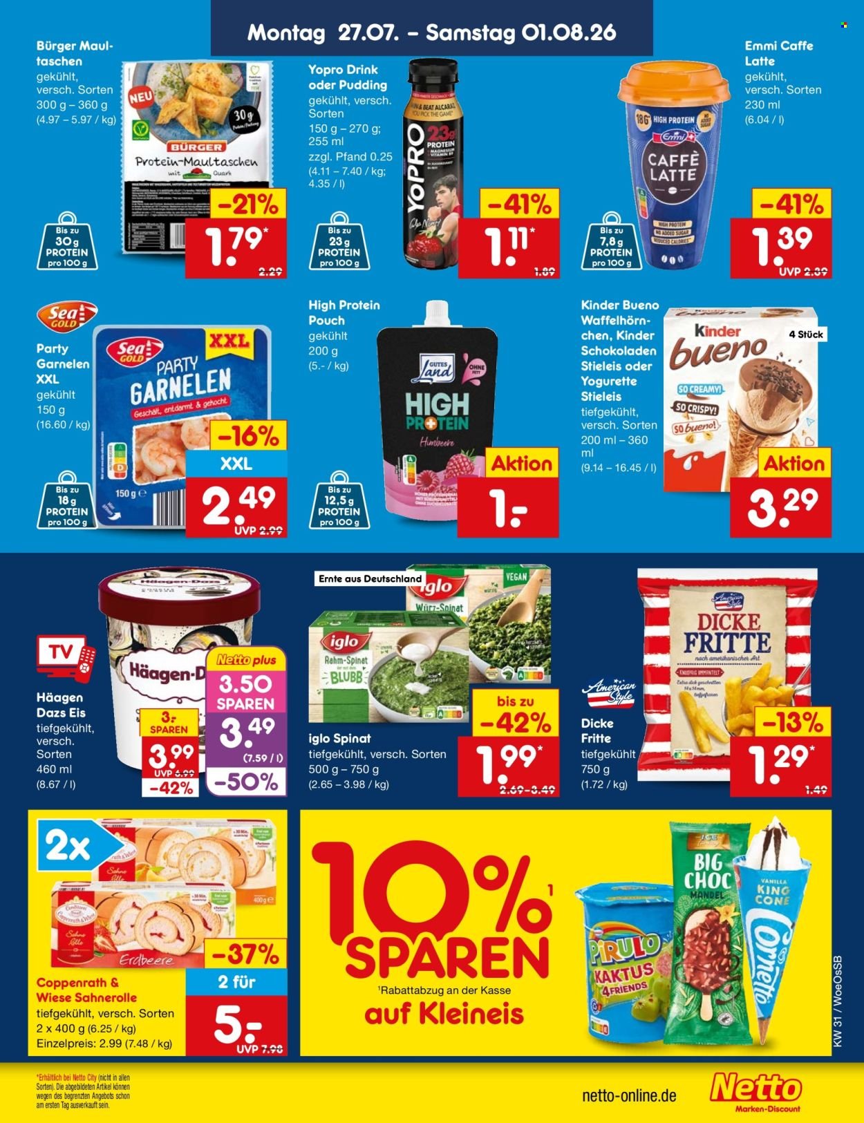 NETTO MARKEN-DISCOUNT Prospekt - Ab Montag 27.07.2026