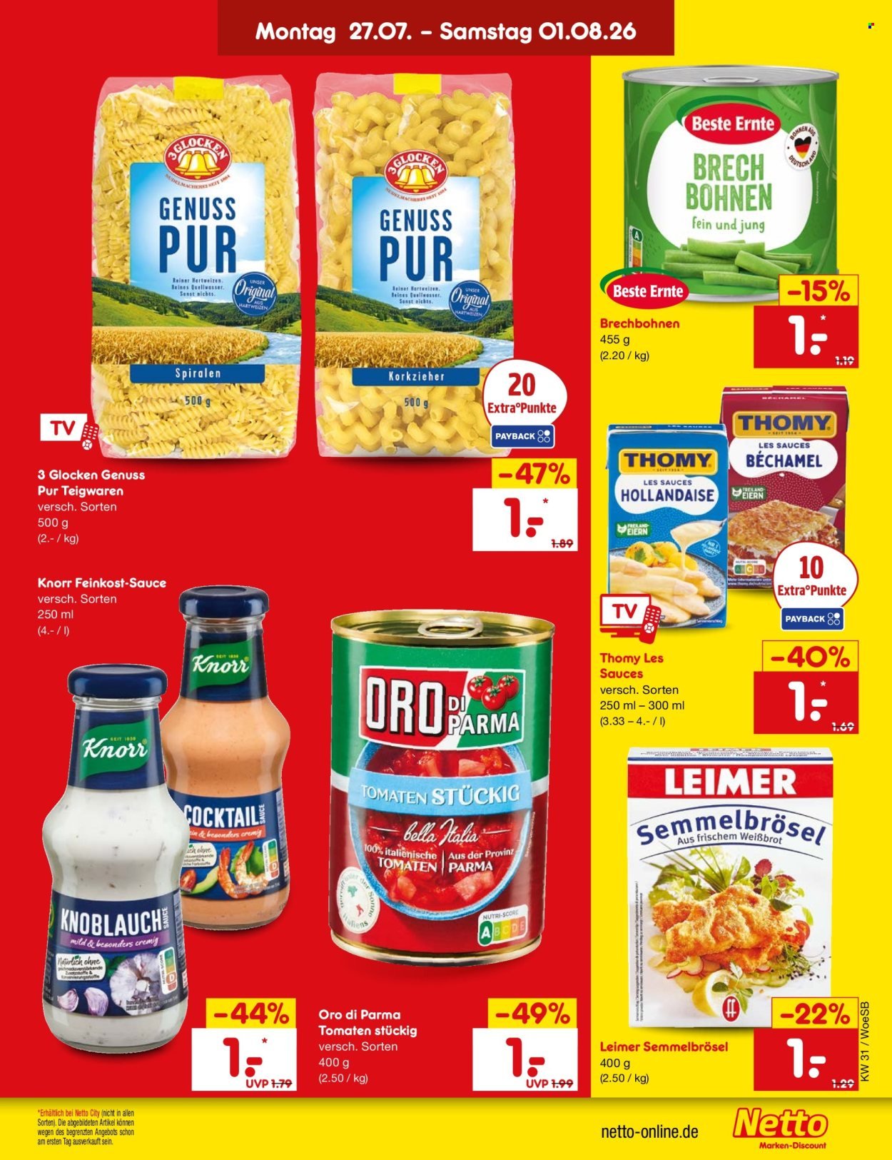 NETTO MARKEN-DISCOUNT Prospekt - Ab Montag 27.07.2026