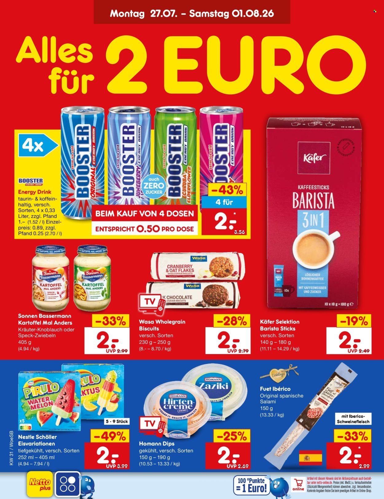 NETTO MARKEN-DISCOUNT Prospekt - Ab Montag 27.07.2026