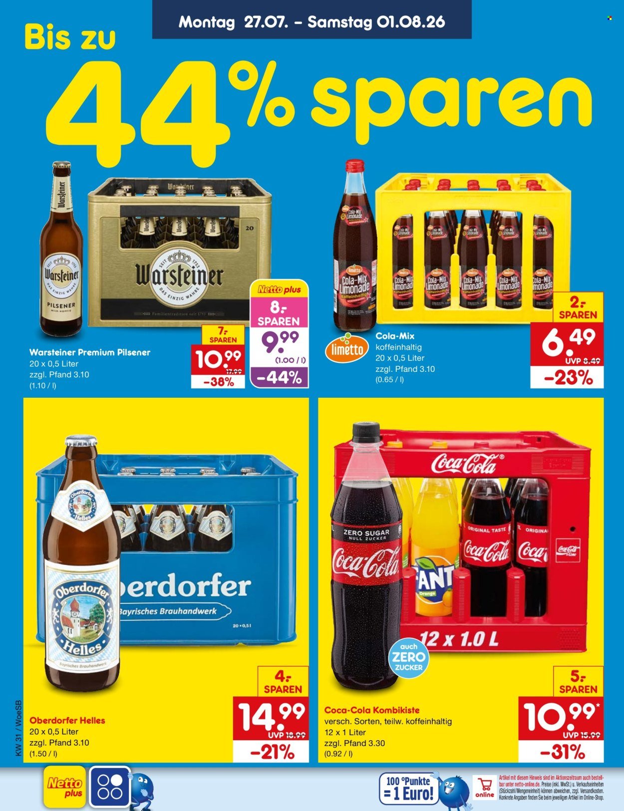 NETTO MARKEN-DISCOUNT Prospekt - Ab Montag 27.07.2026