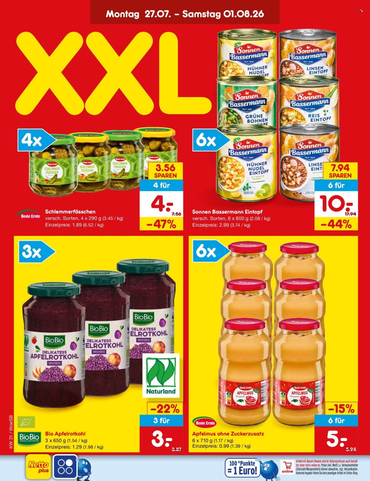 NETTO MARKEN-DISCOUNT Prospekt - Ab Montag 27.07.2026