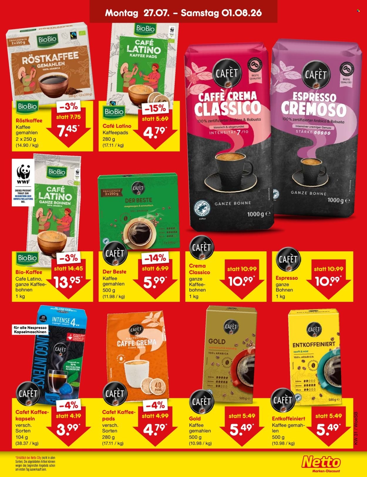 NETTO MARKEN-DISCOUNT Prospekt - Ab Montag 27.07.2026