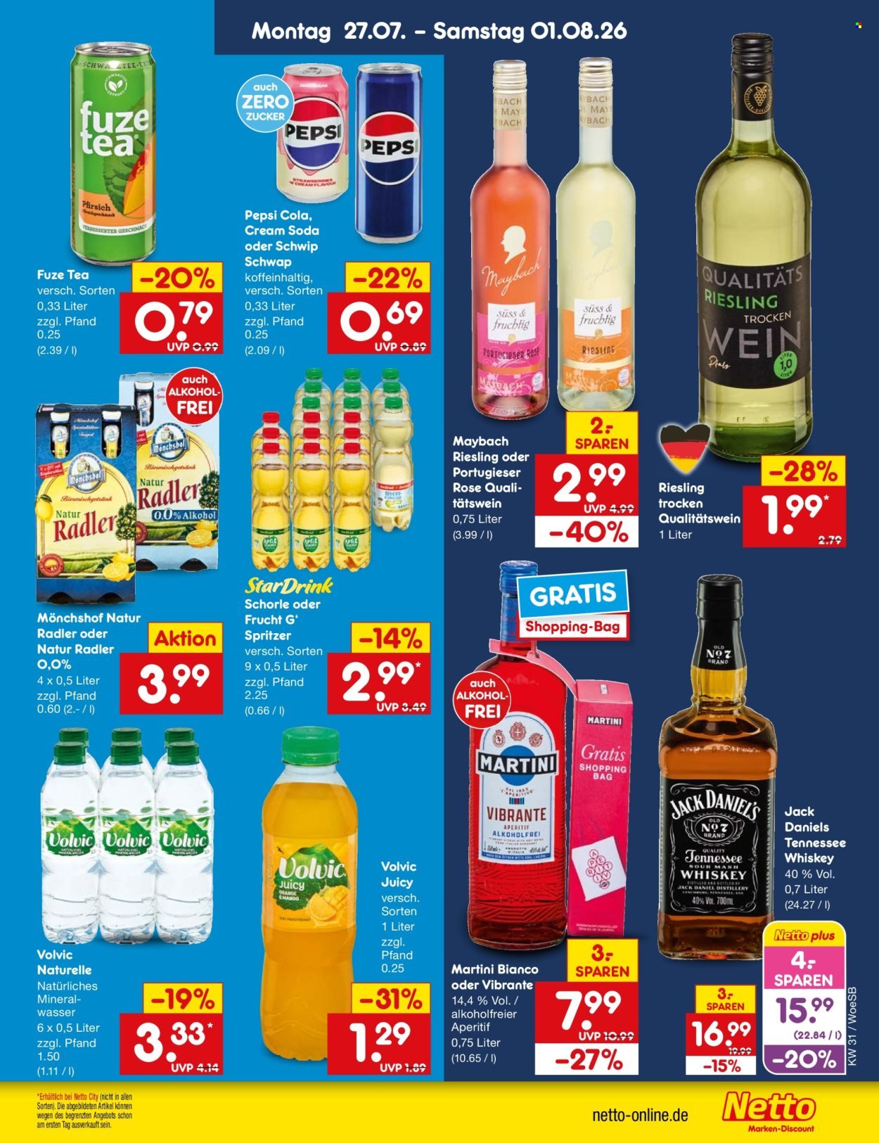 NETTO MARKEN-DISCOUNT Prospekt - Ab Montag 27.07.2026