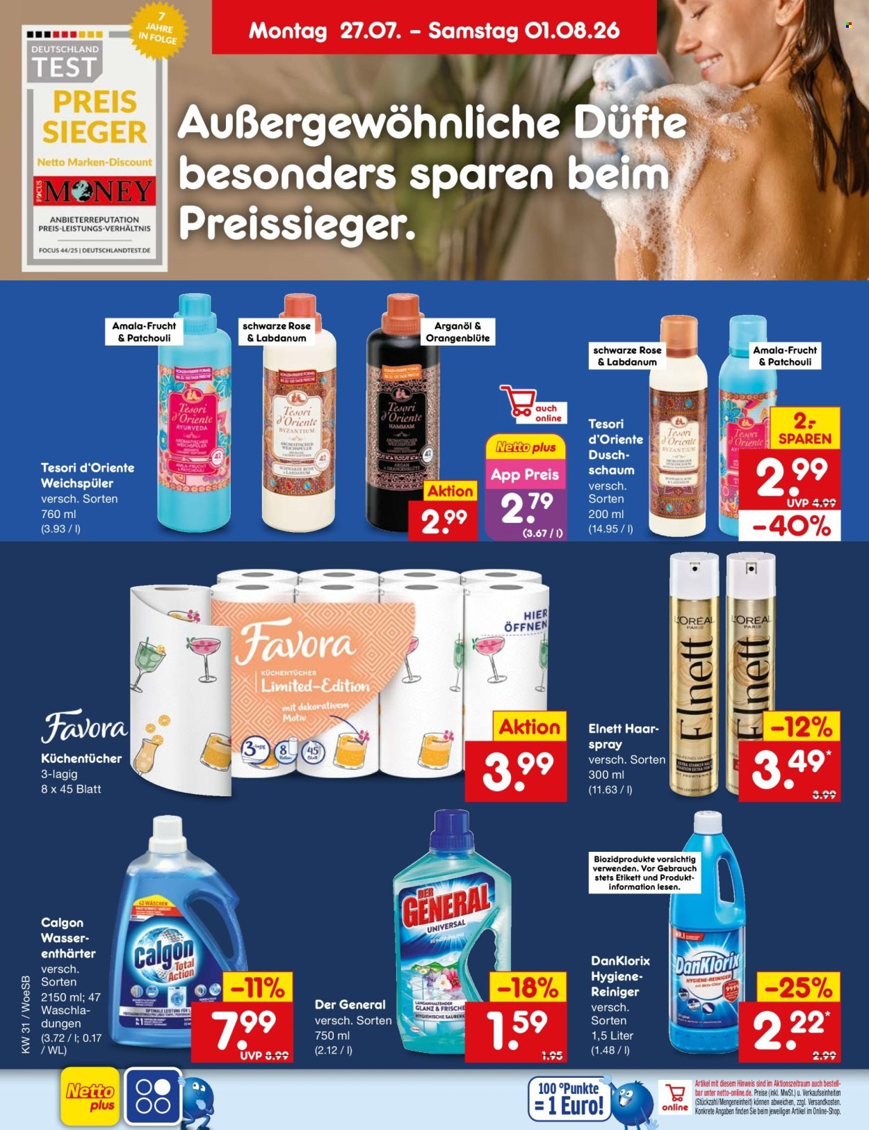 NETTO MARKEN-DISCOUNT Prospekt - Ab Montag 27.07.2026
