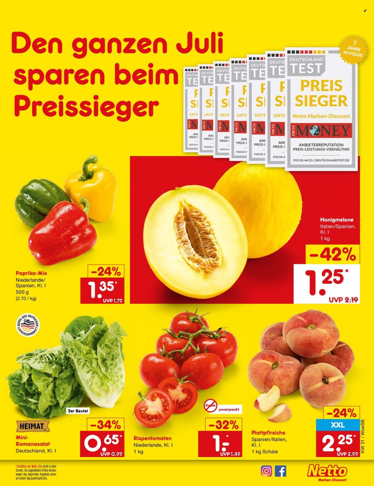 NETTO MARKEN-DISCOUNT Prospekt - Ab Montag 27.07.2026