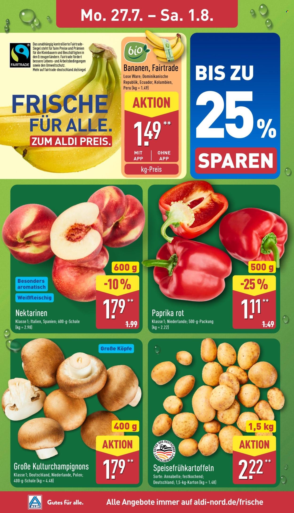 ALDI NORD Prospekt - Ab Montag 27.07.2026