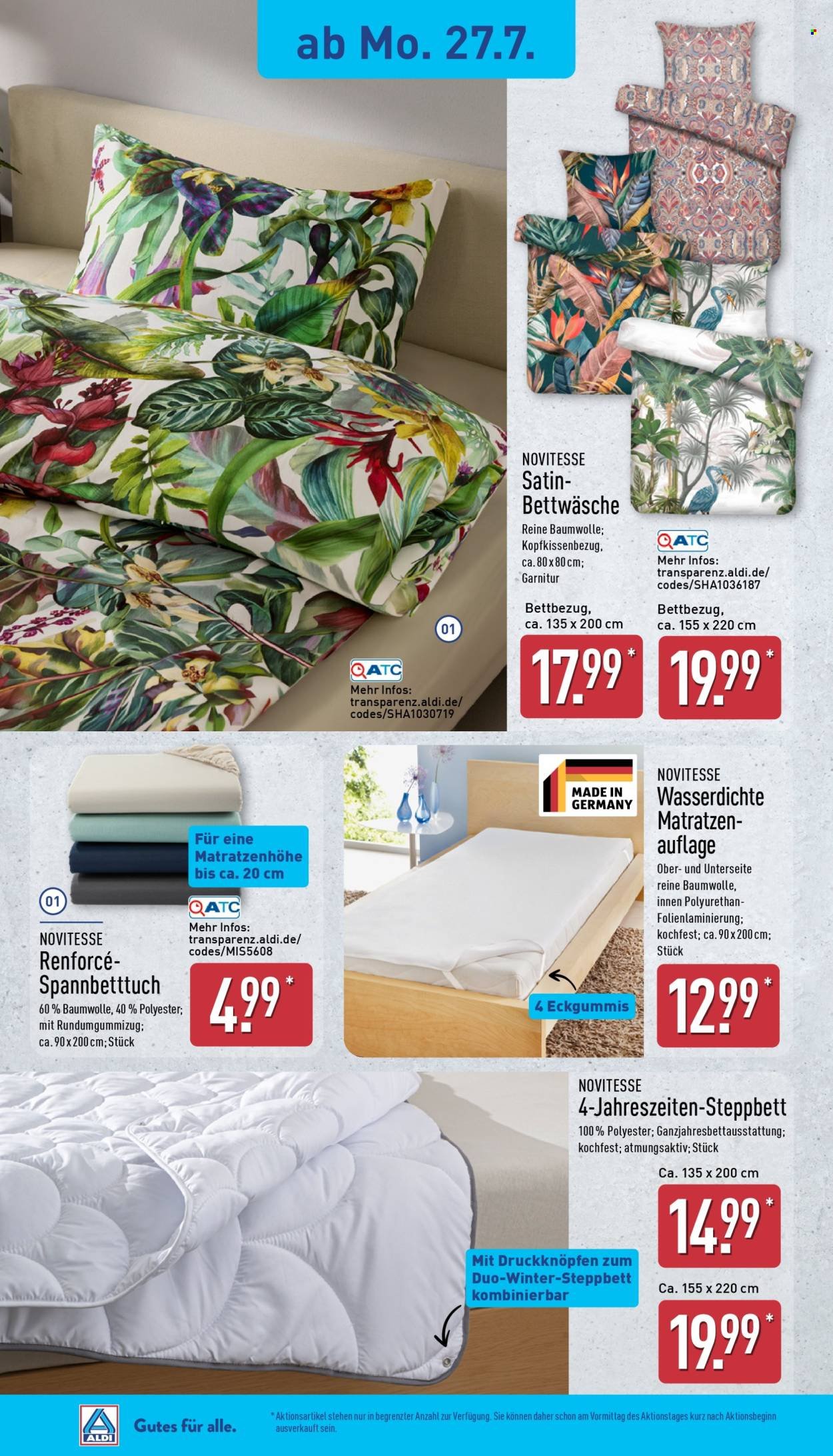 ALDI NORD Prospekt - Ab Montag 27.07.2026