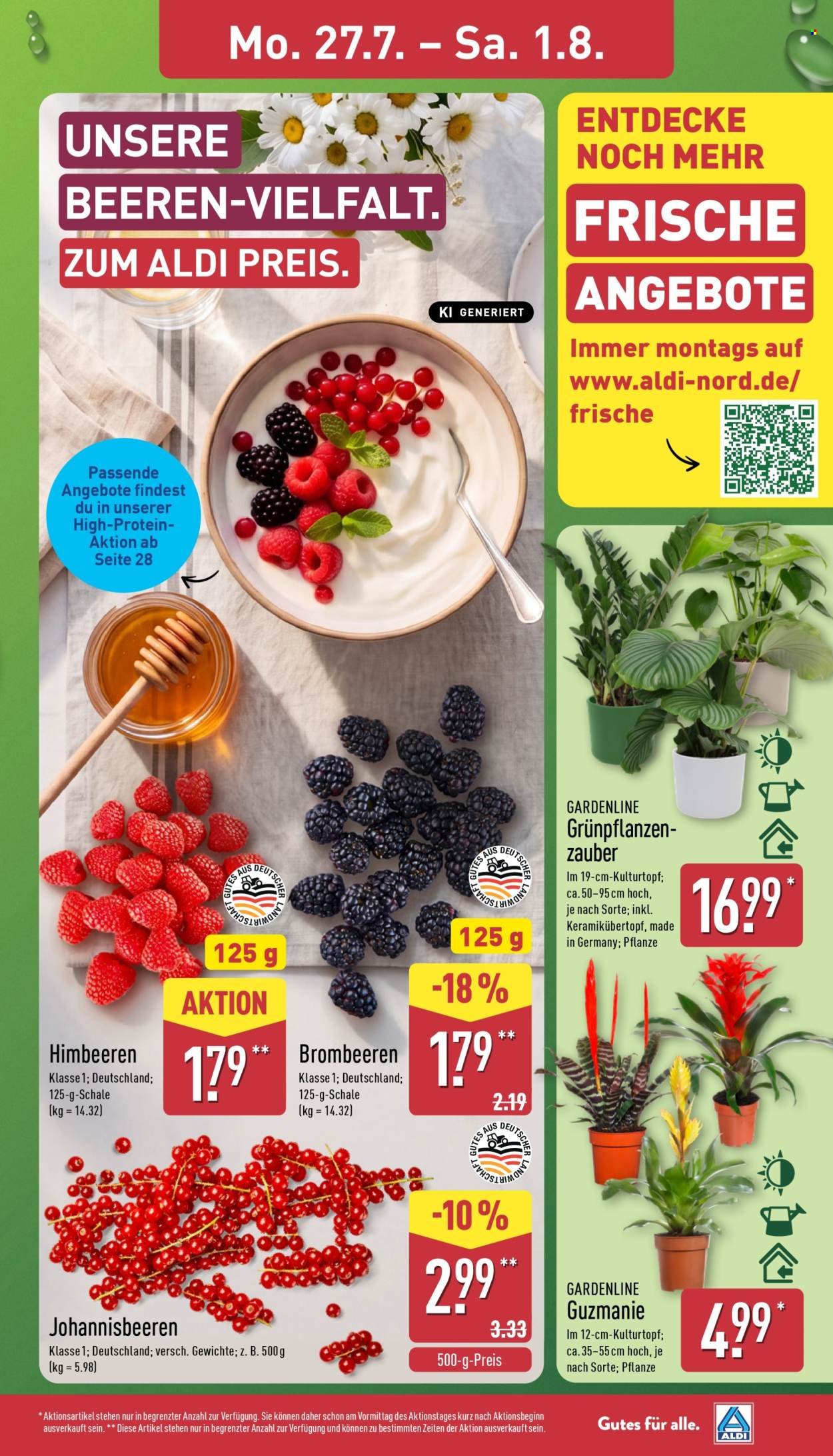 ALDI NORD Prospekt - Ab Montag 27.07.2026