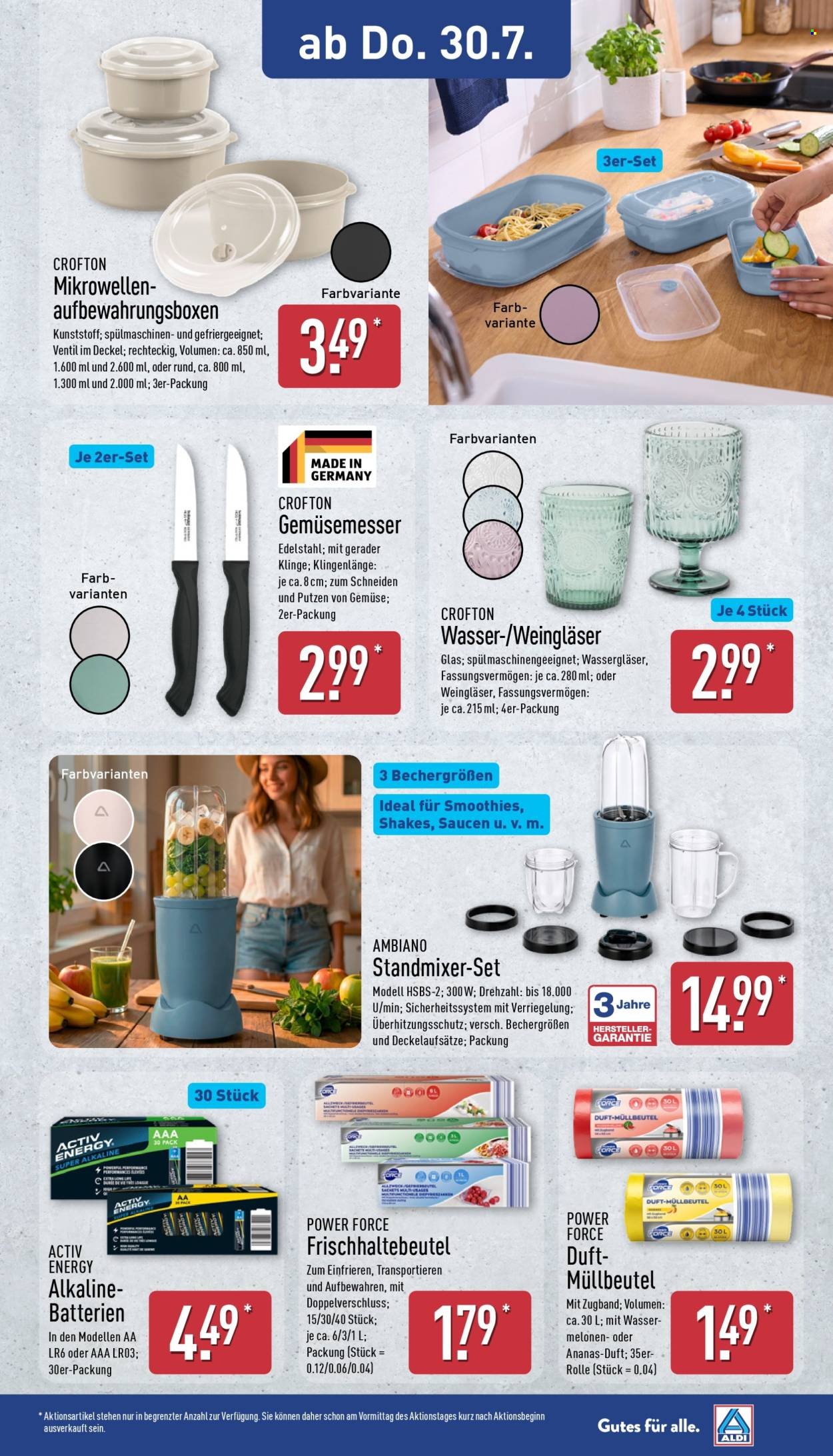 ALDI NORD Prospekt - Ab Montag 27.07.2026