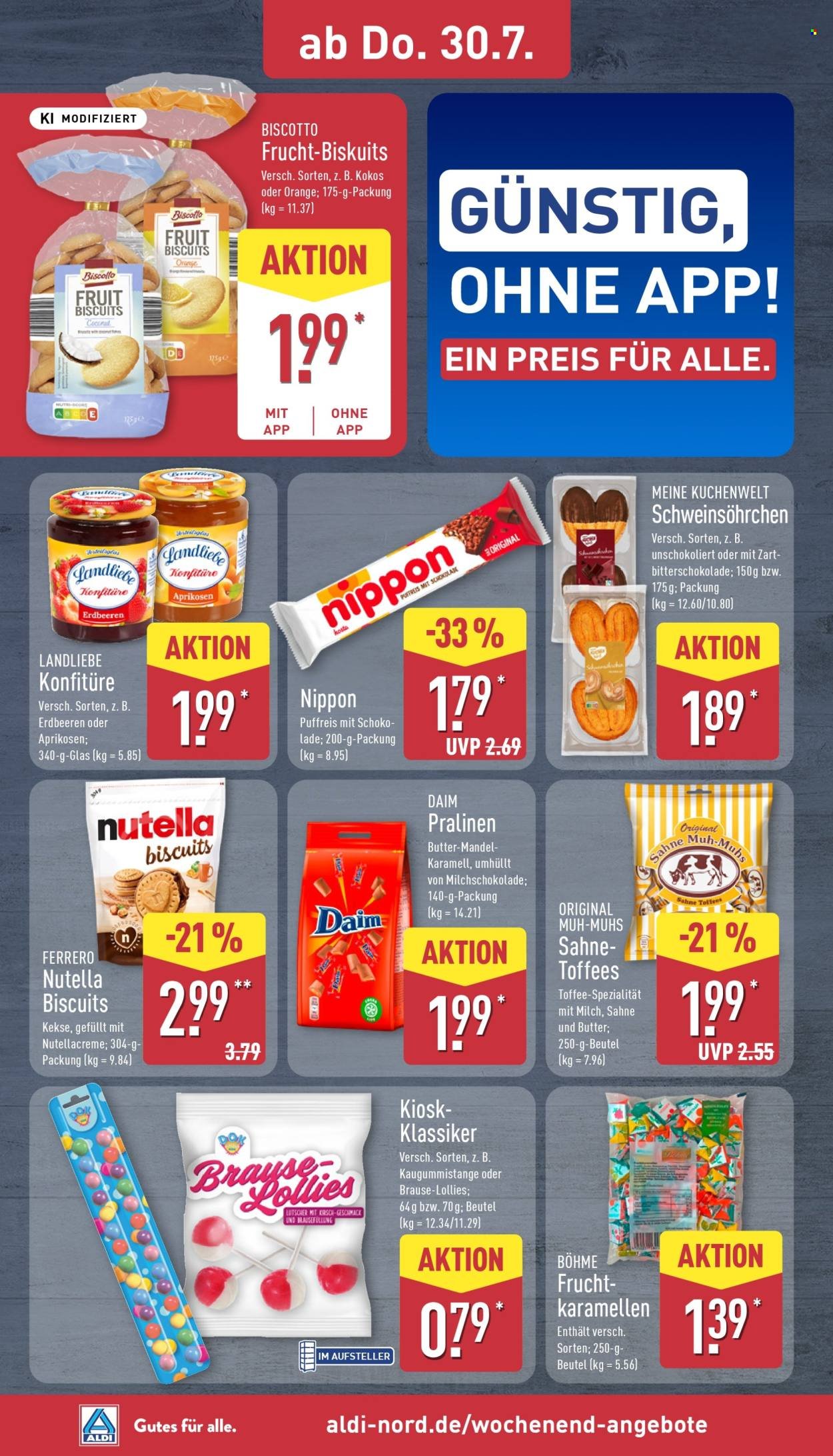 ALDI NORD Prospekt - Ab Montag 27.07.2026