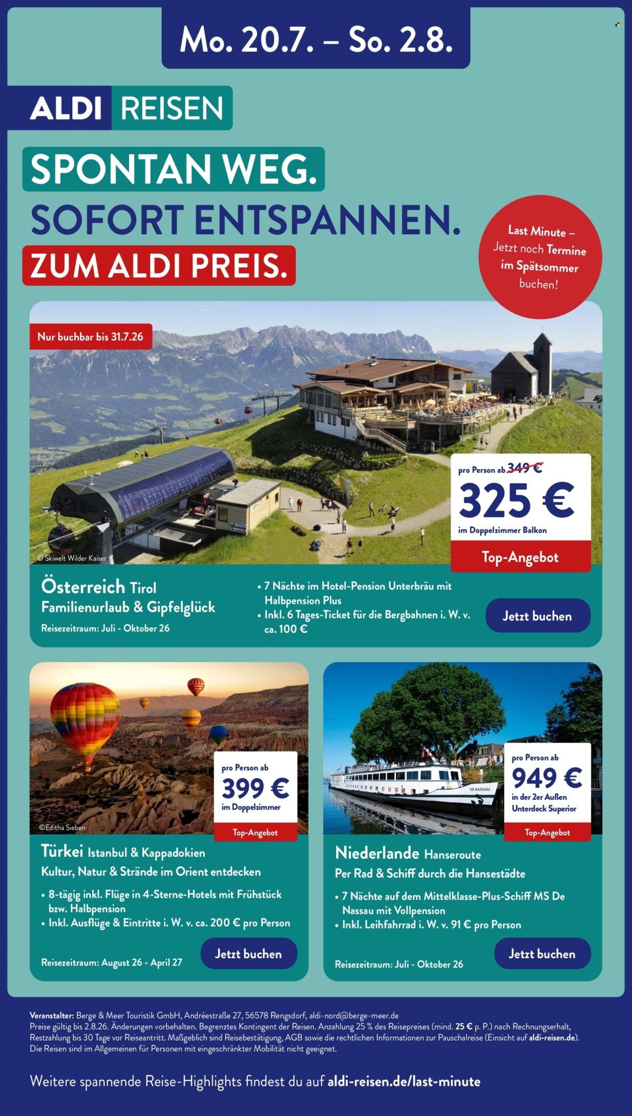 ALDI NORD Prospekt - Ab Montag 27.07.2026