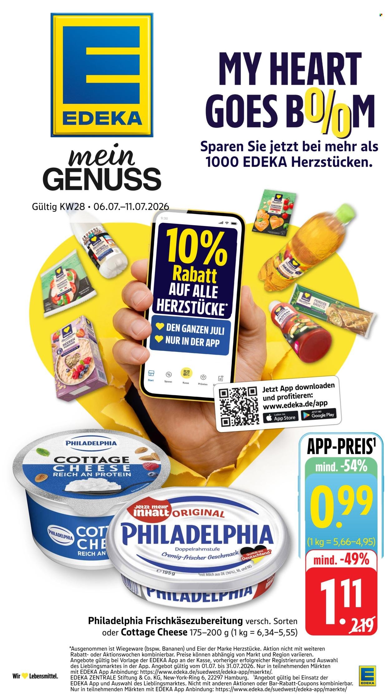 EDEKA Prospekt - Ab Montag 6.07.2026