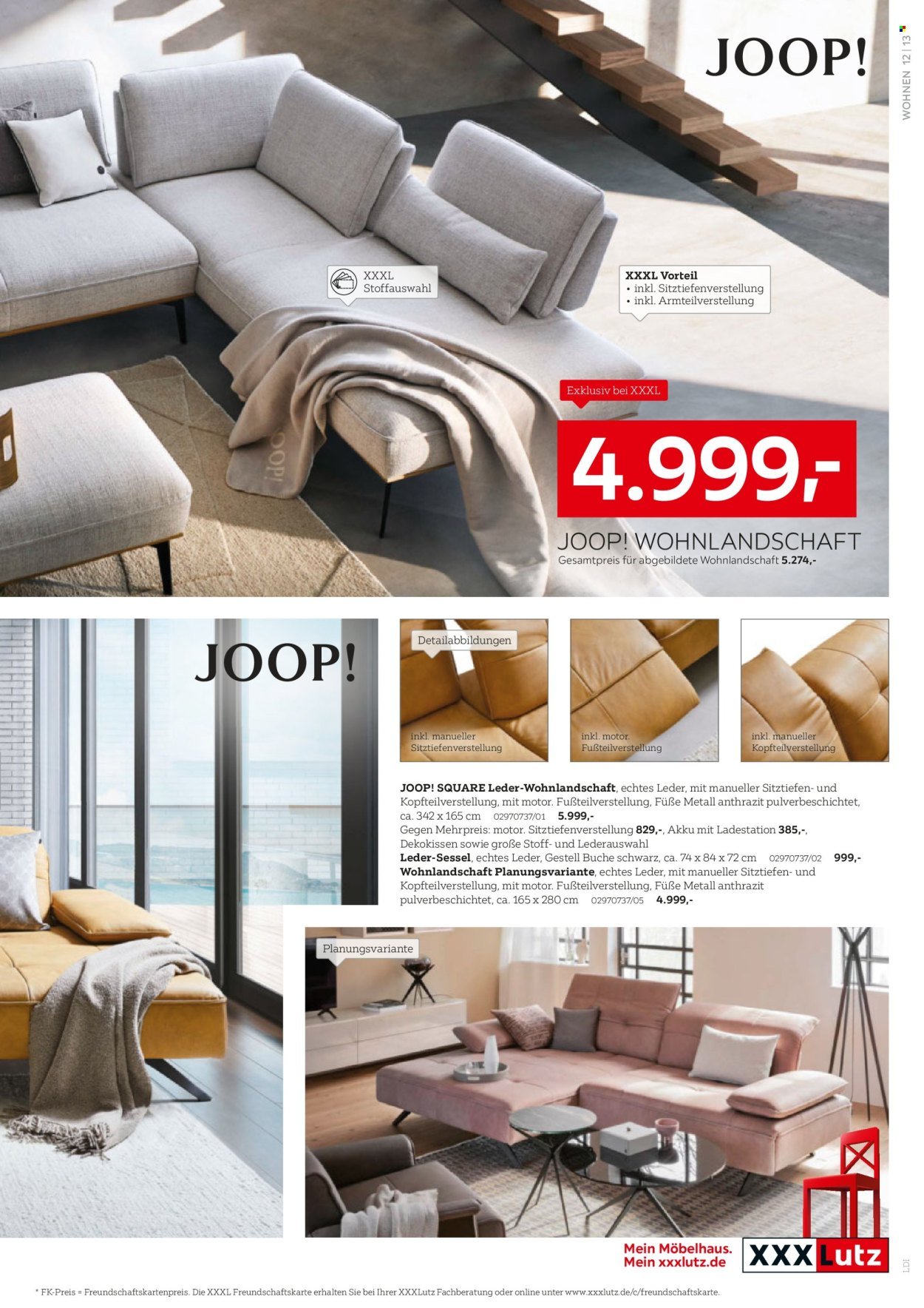 XXXLUTZ Prospekt - JOOP!