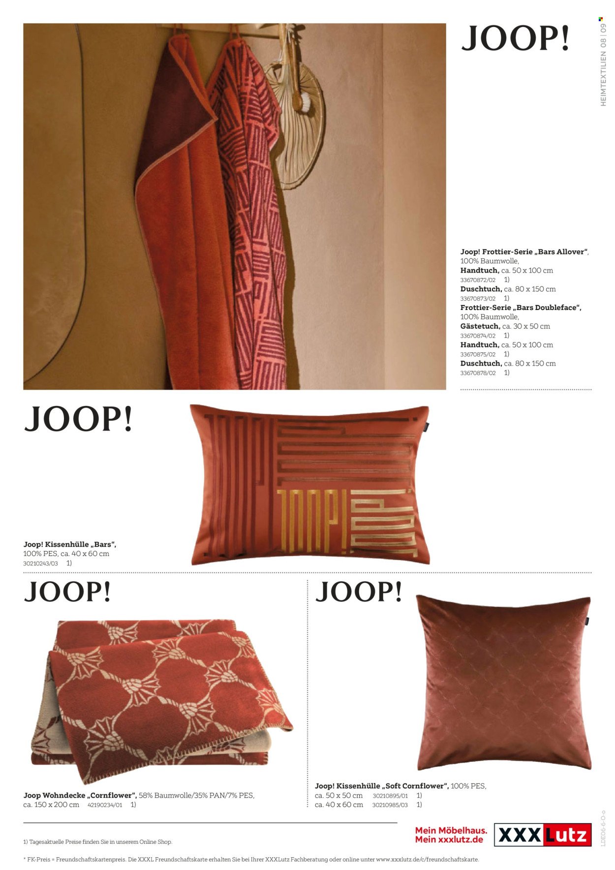 XXXLUTZ Prospekt - JOOP!