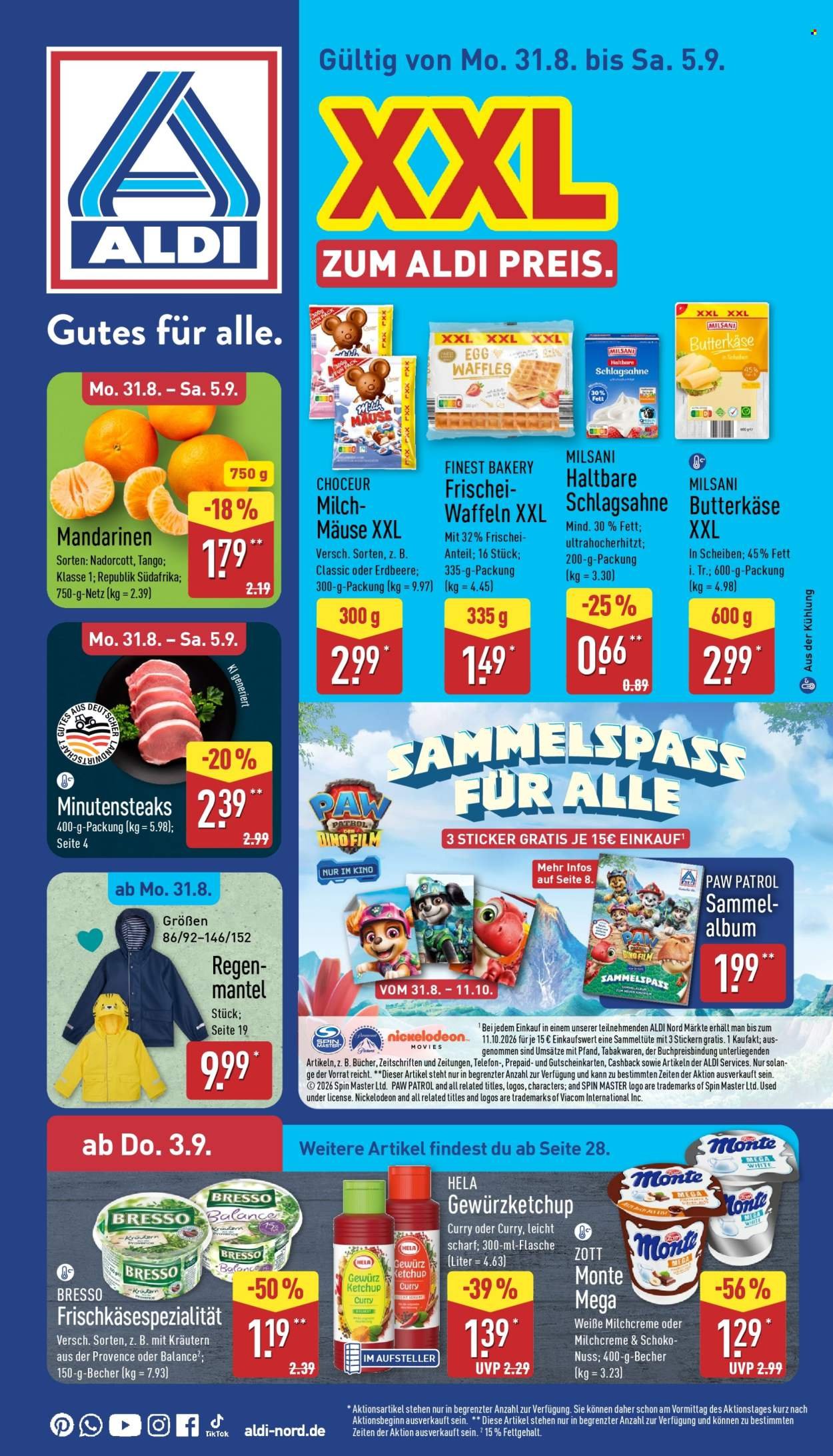 ALDI NORD Prospekt - Ab Montag 31.08.2026