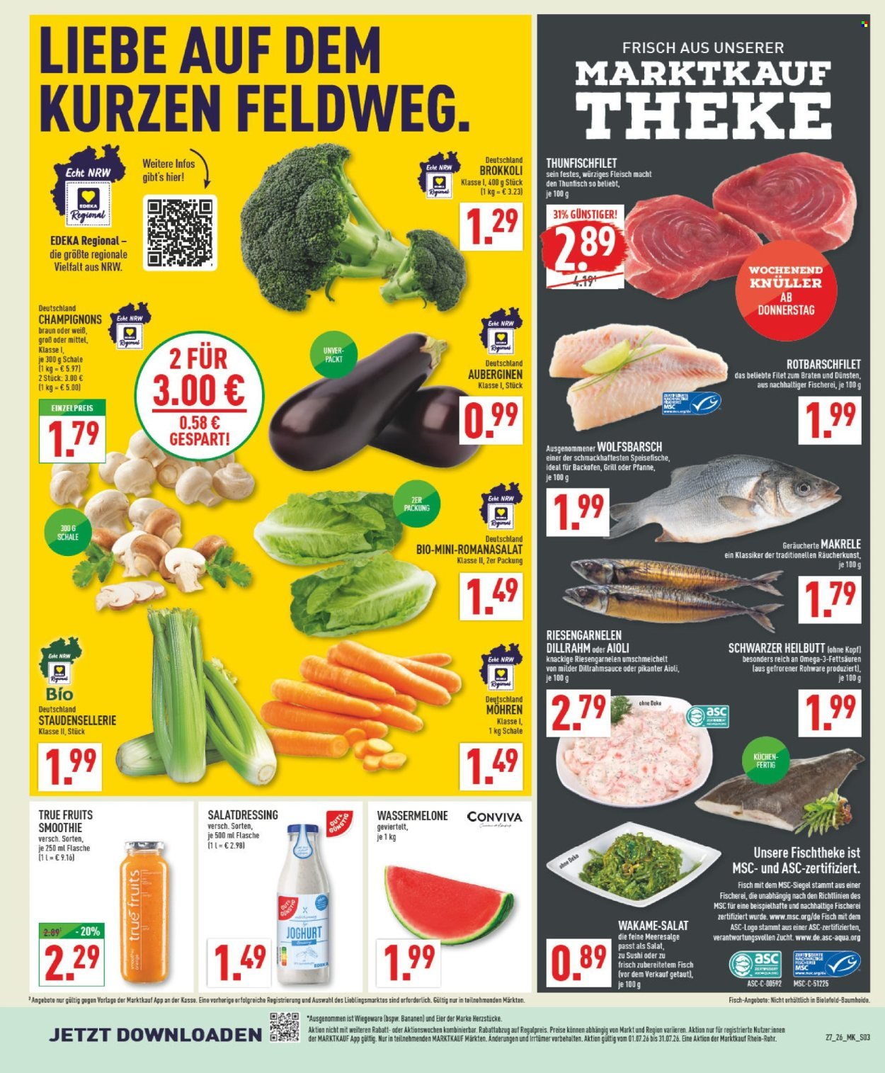 MARKTKAUF Prospekt - Ab Montag 29.06.2026