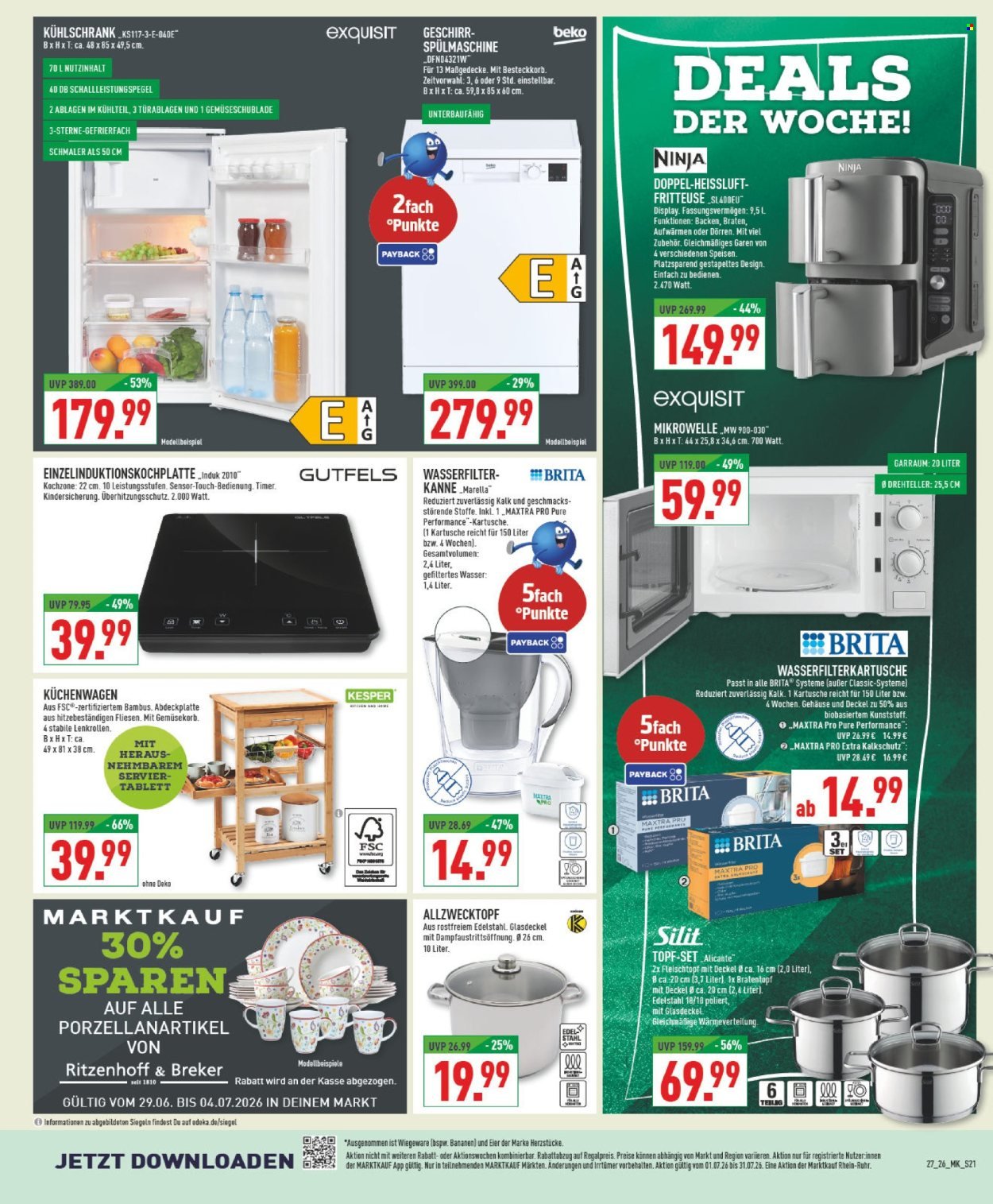 MARKTKAUF Prospekt - Ab Montag 29.06.2026
