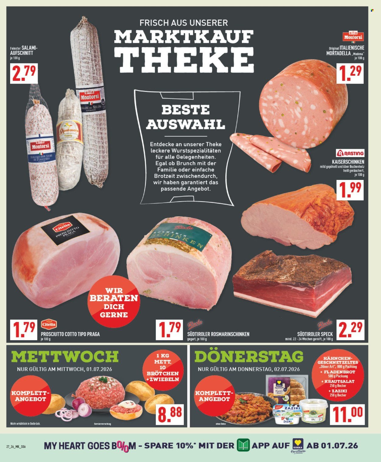 MARKTKAUF Prospekt - Ab Montag 29.06.2026