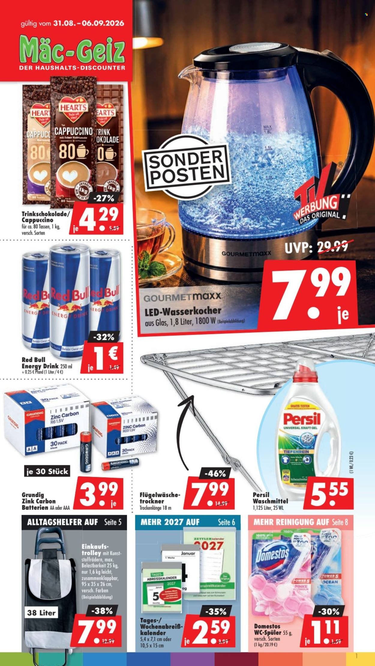 MÄC-GEIZ Prospekt - Ab Montag 31.08.2026