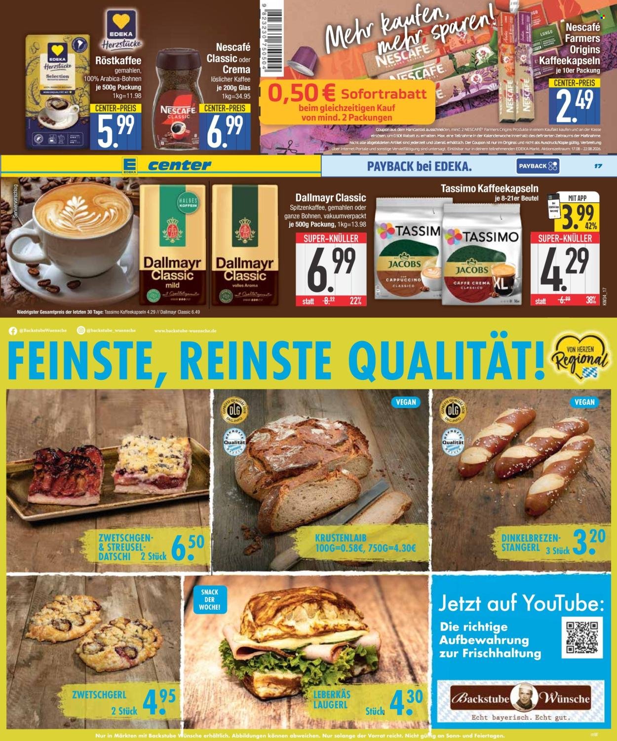 EDEKA Prospekt - Ab Montag 17.08.2026