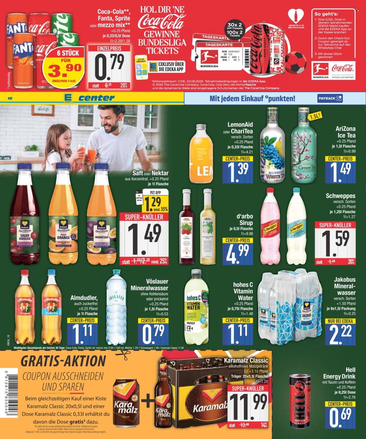 EDEKA Prospekt - Ab Montag 17.08.2026