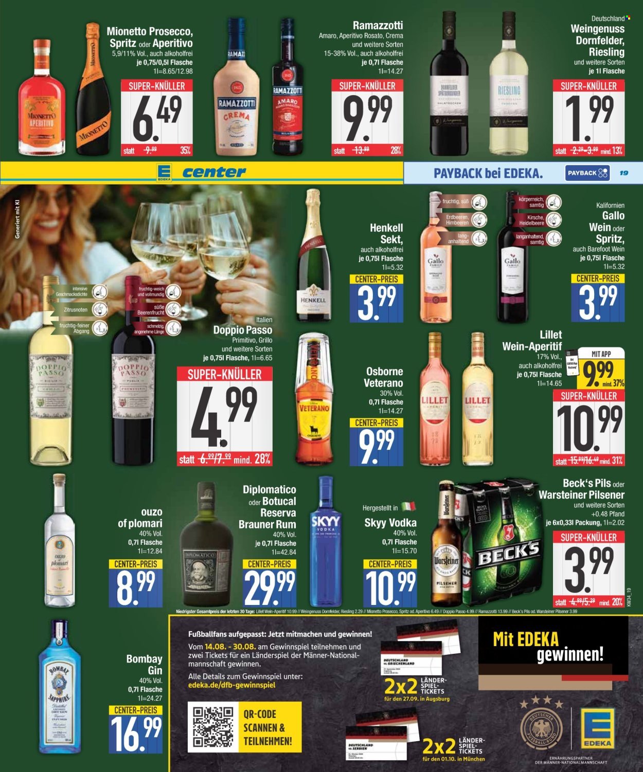 EDEKA Prospekt - Ab Montag 17.08.2026