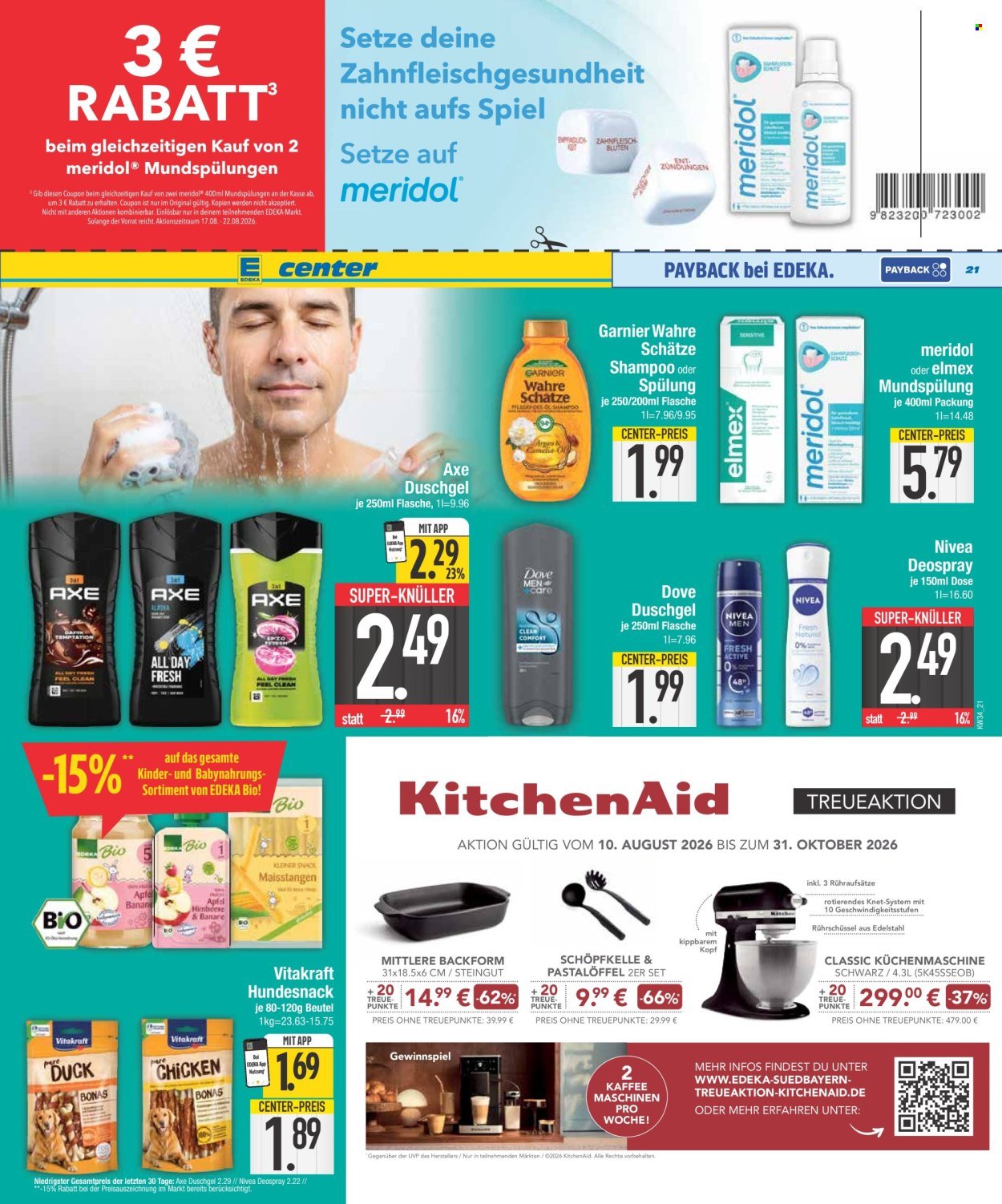 EDEKA Prospekt - Ab Montag 17.08.2026